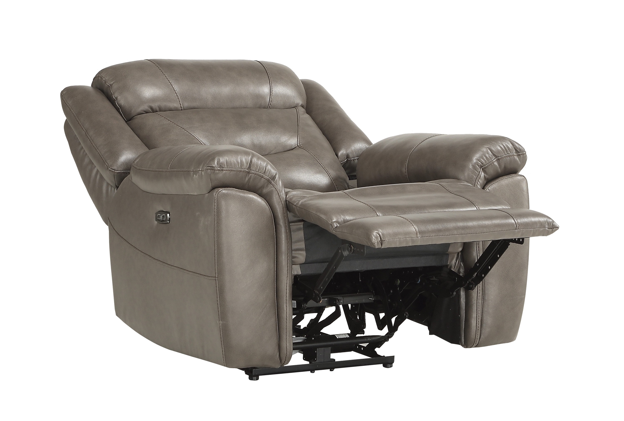 Danio Leather/Bi-Cast Vinyl Power Reclining Chair