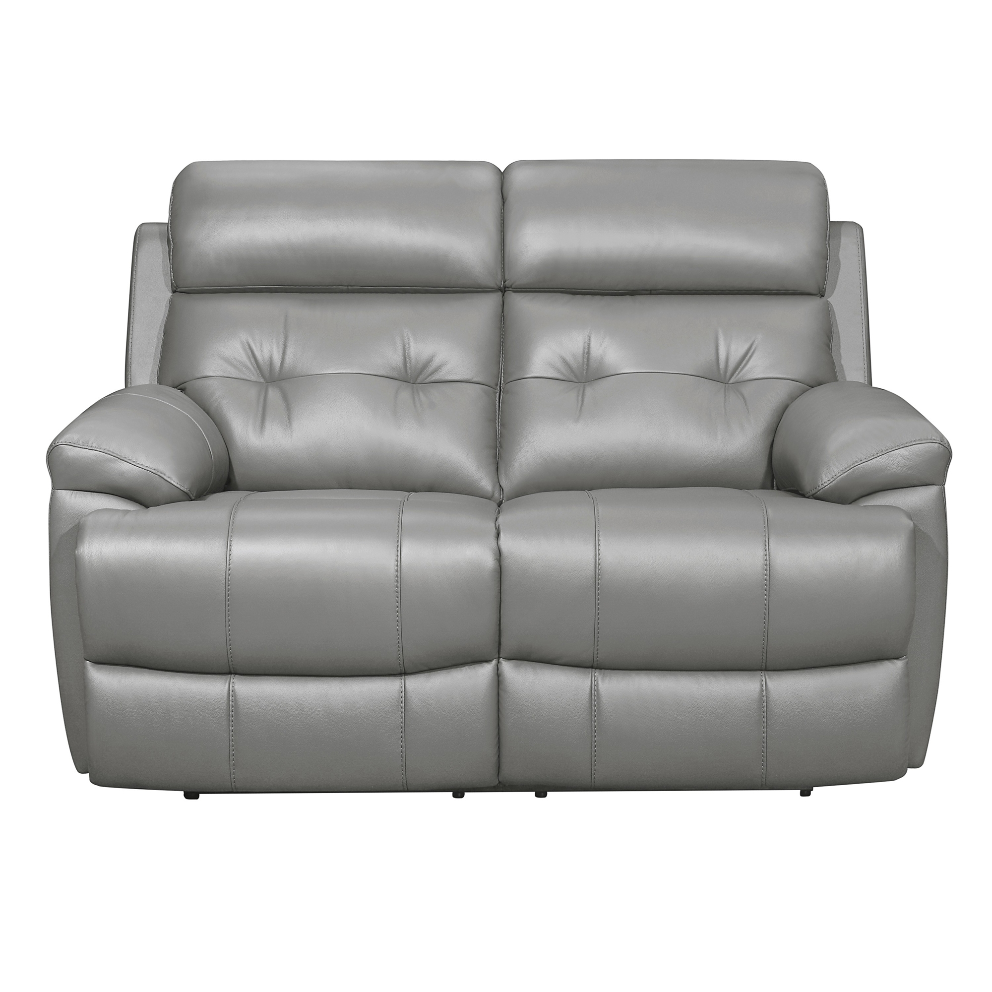 Lambent Leather/Bi-Cast Vinyl Double Reclining Loveseat