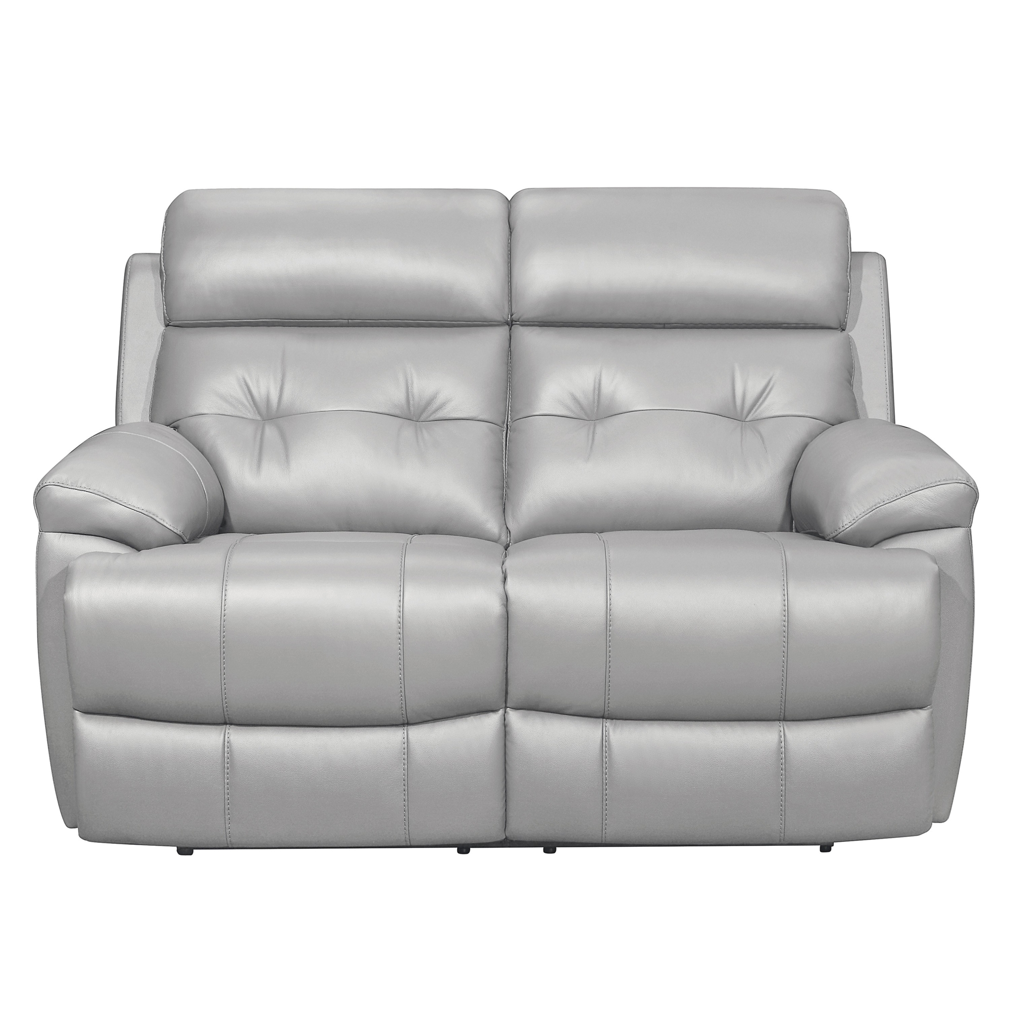 Lambent Leather/Bi-Cast Vinyl Double Reclining Loveseat