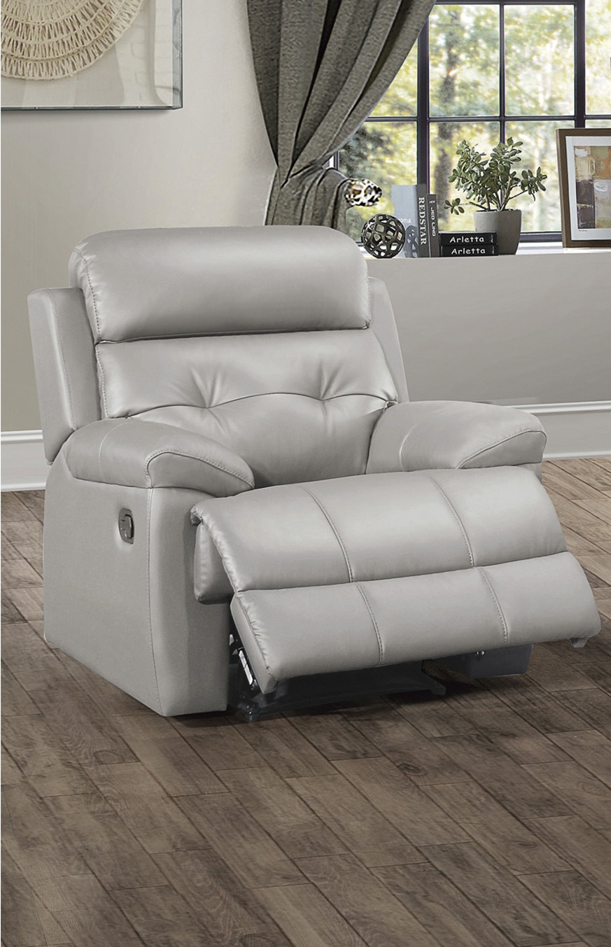 Lambent Leather/Bi-Cast Vinyl Reclining Chair