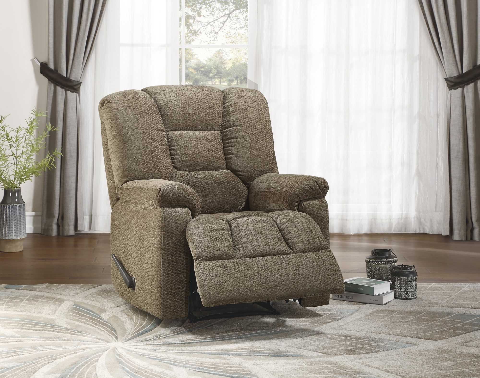 Kaylene Fabric Reclining Chair