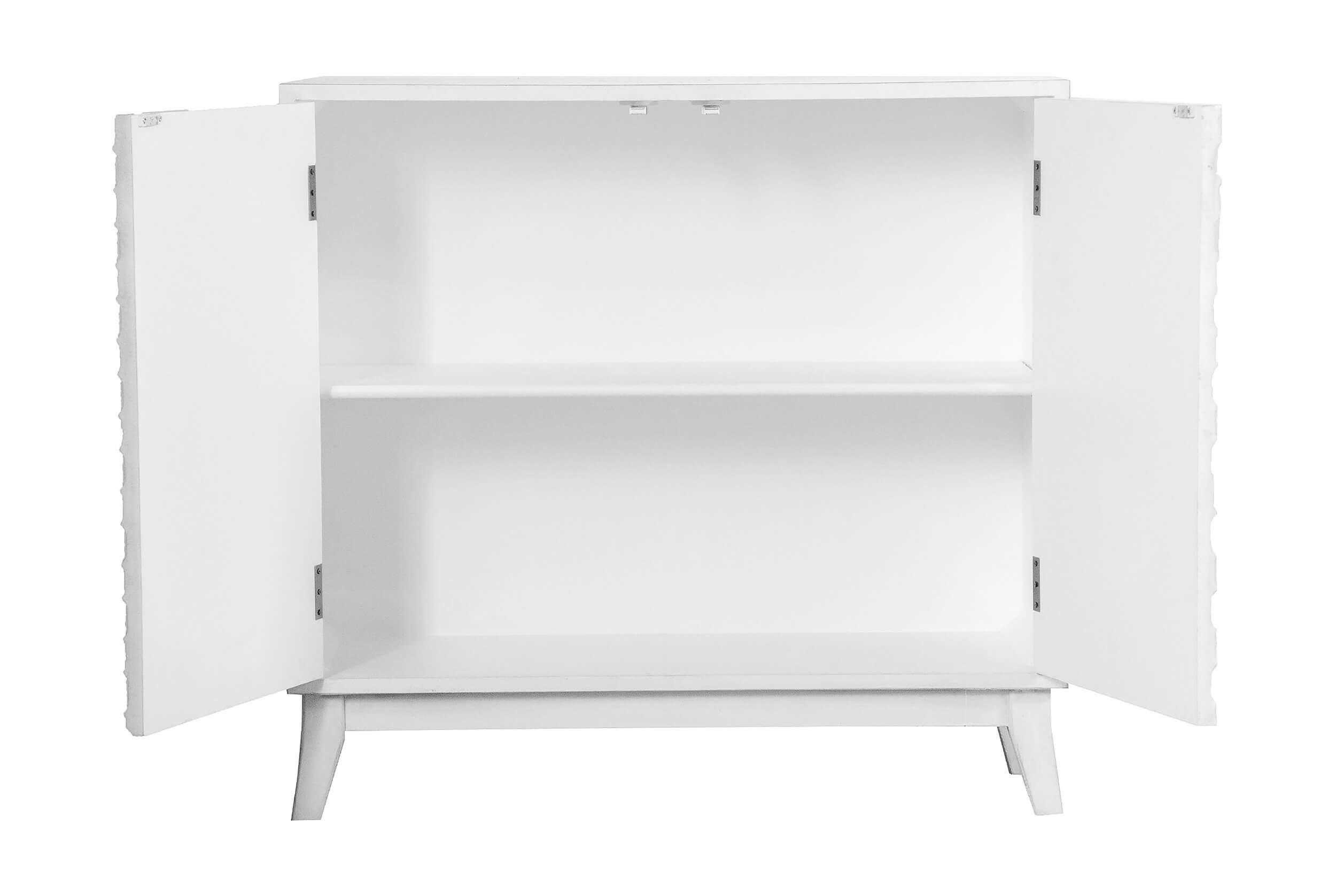 Gambon 2-door Wood Venner Accent Cabinet