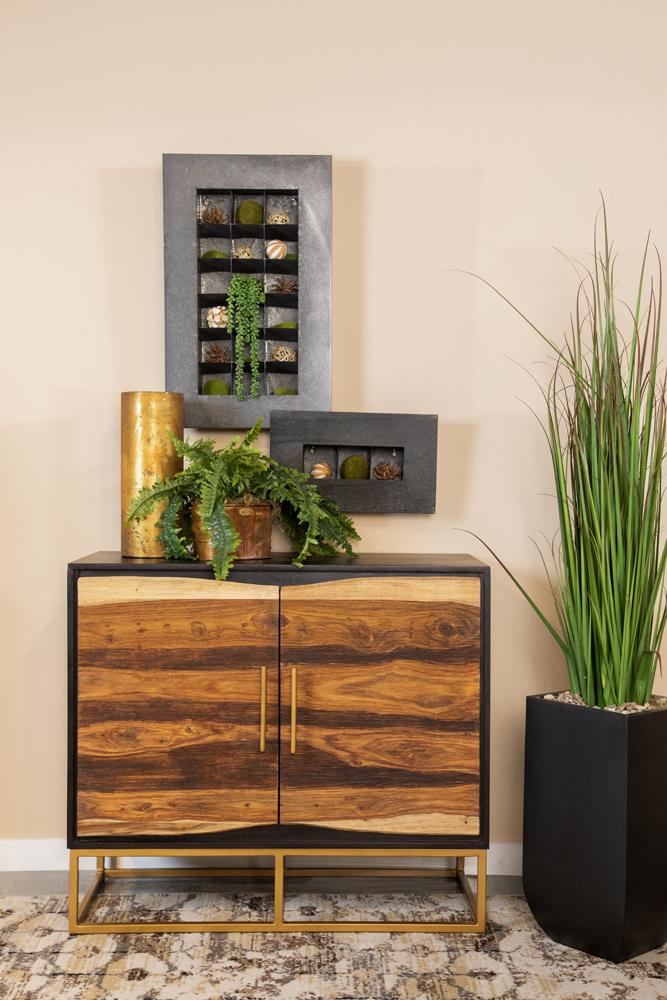 Zara 2-door Wood Accent Cabinet