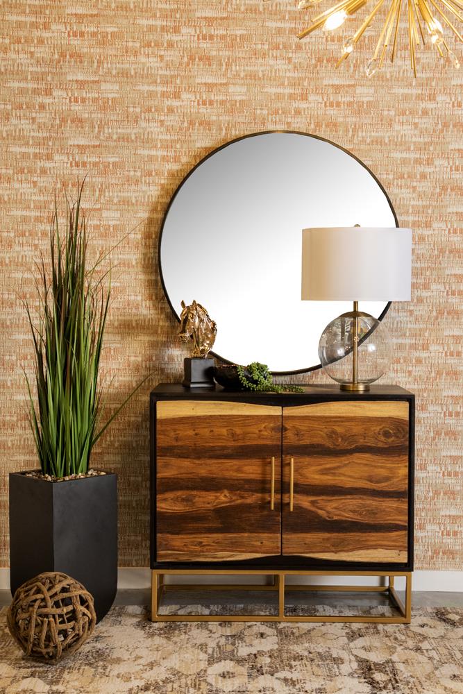 Zara 2-door Wood Accent Cabinet