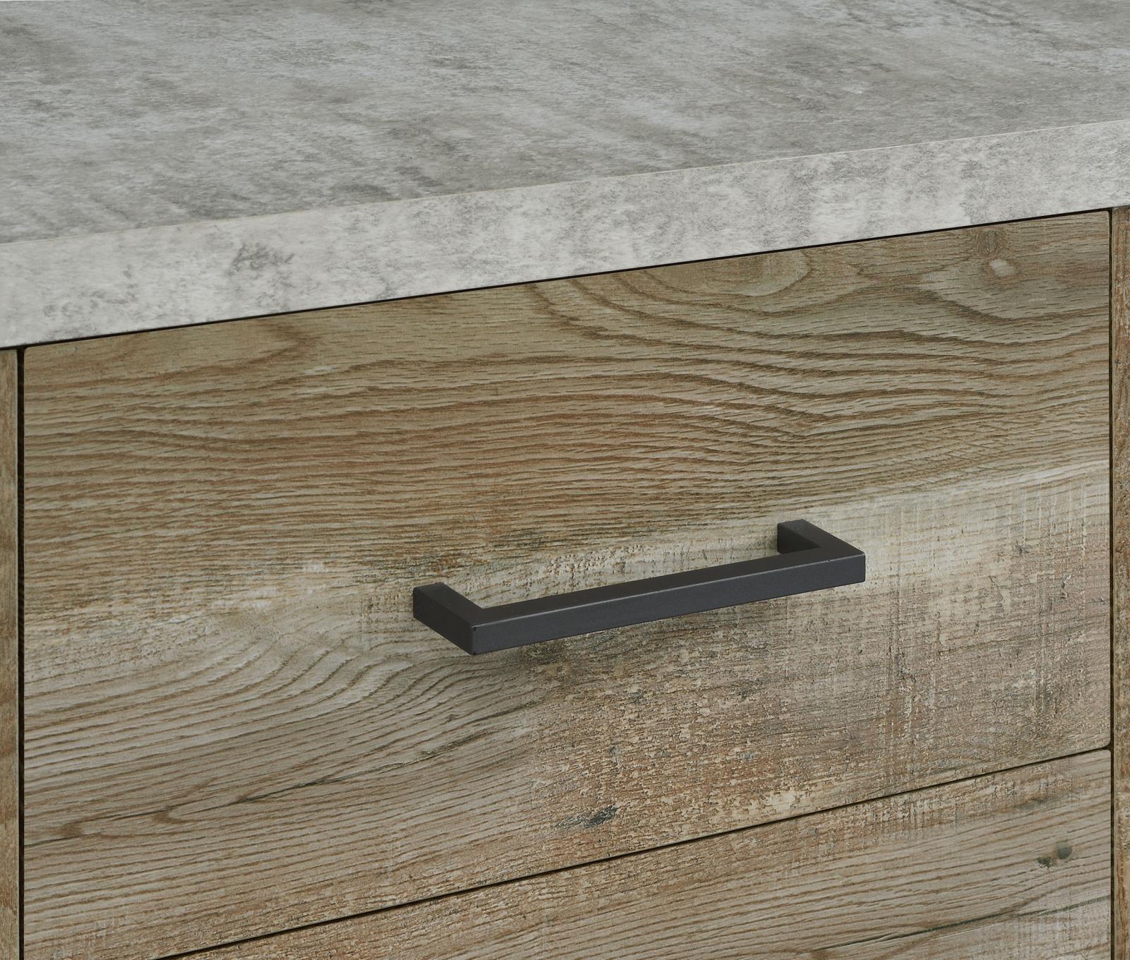 Abelardo 3-drawer Wood Veneer Accent Cabinet