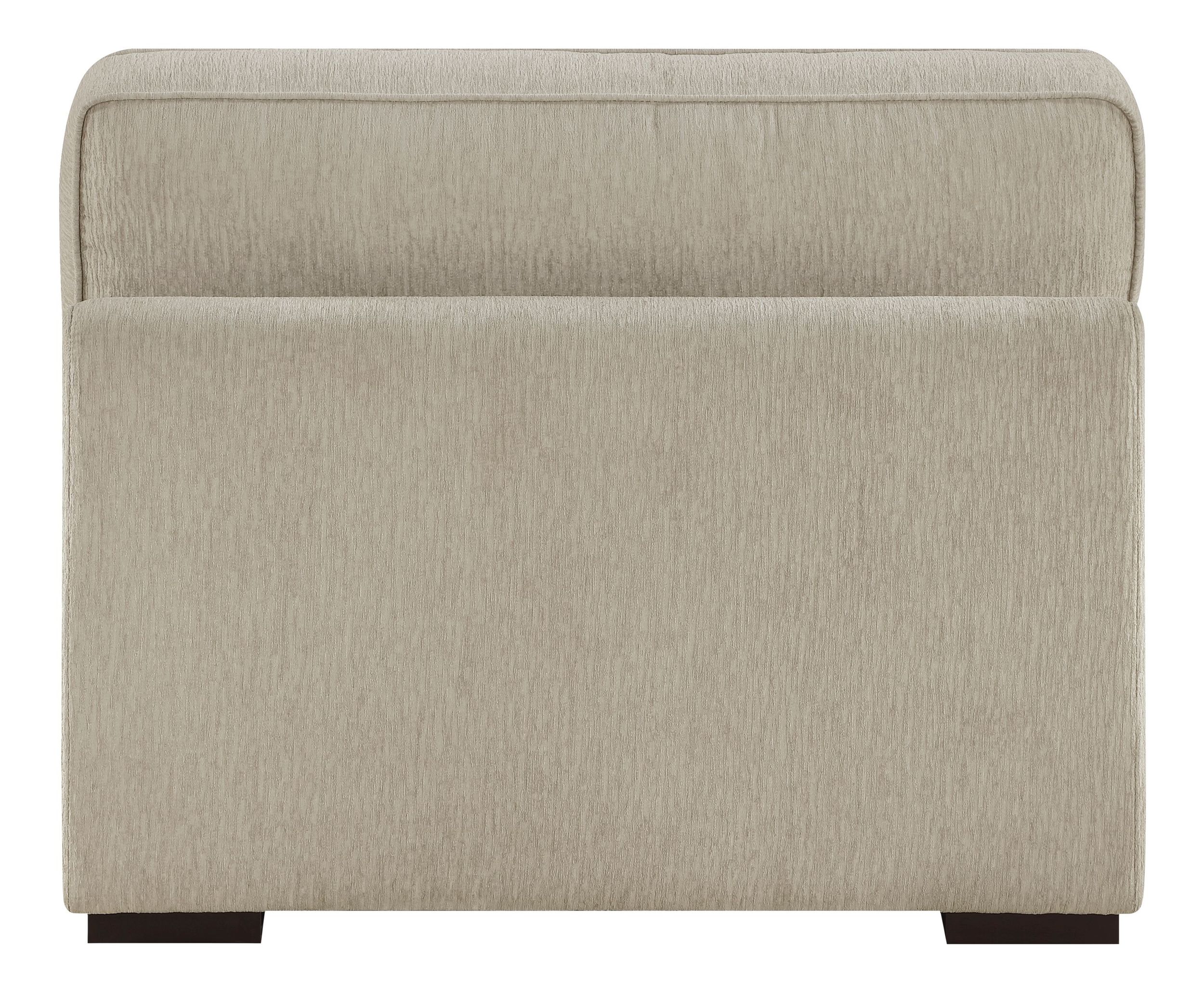 Mila L-Shaped Chenille 4‑Piece Modular Sectional