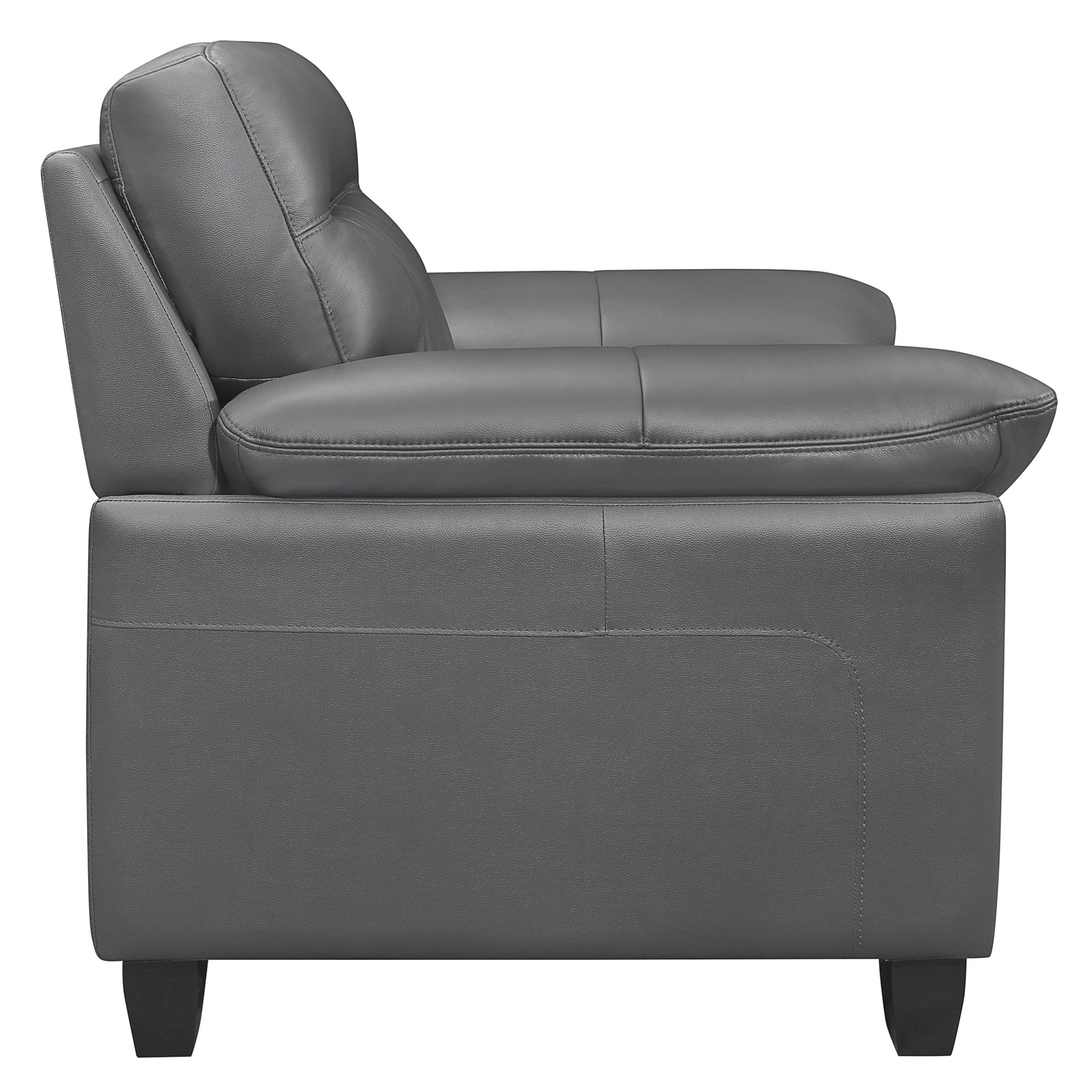Denizen Leather/Bi-Cast Vinyl Chair