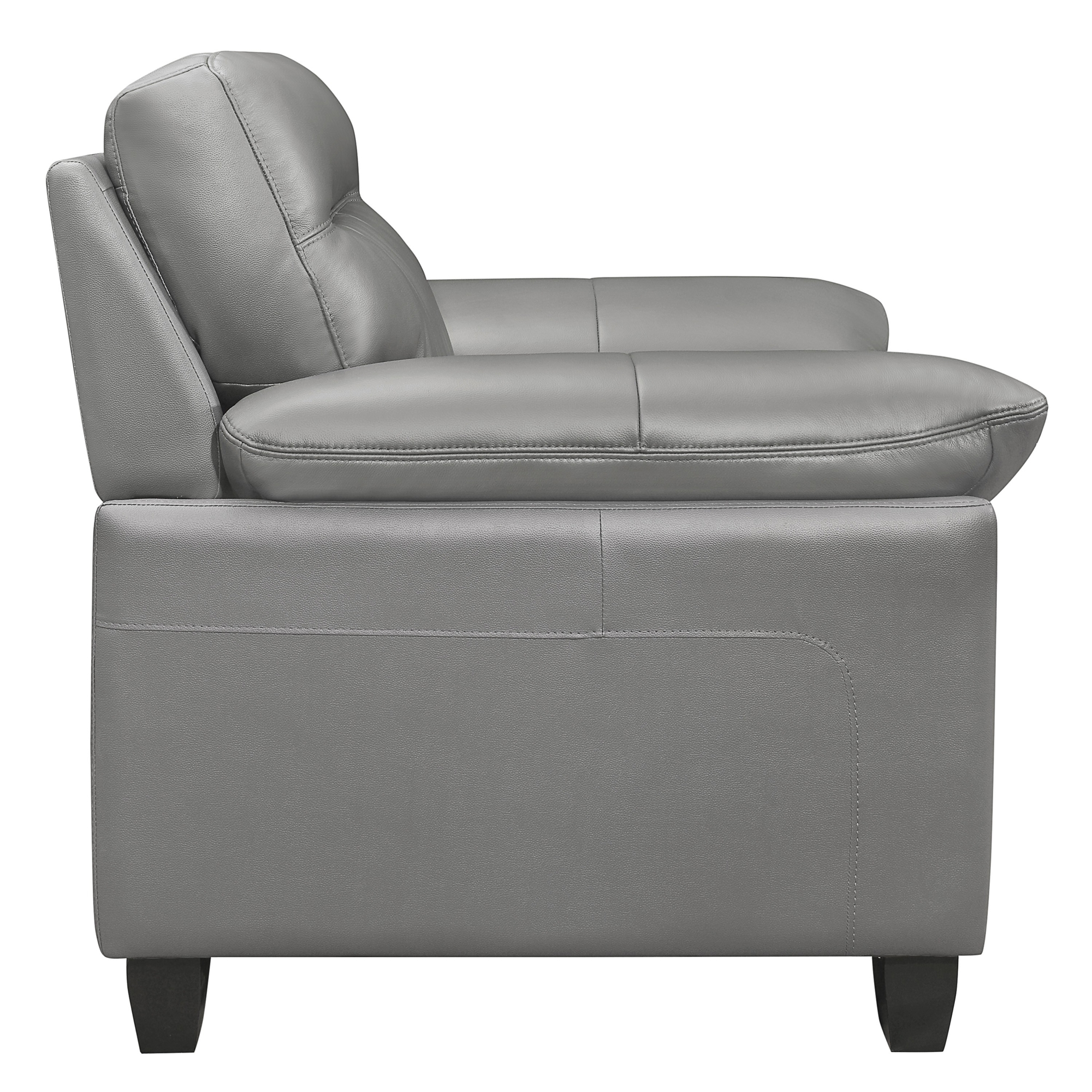 Denizen Leather/Bi-Cast Vinyl Chair