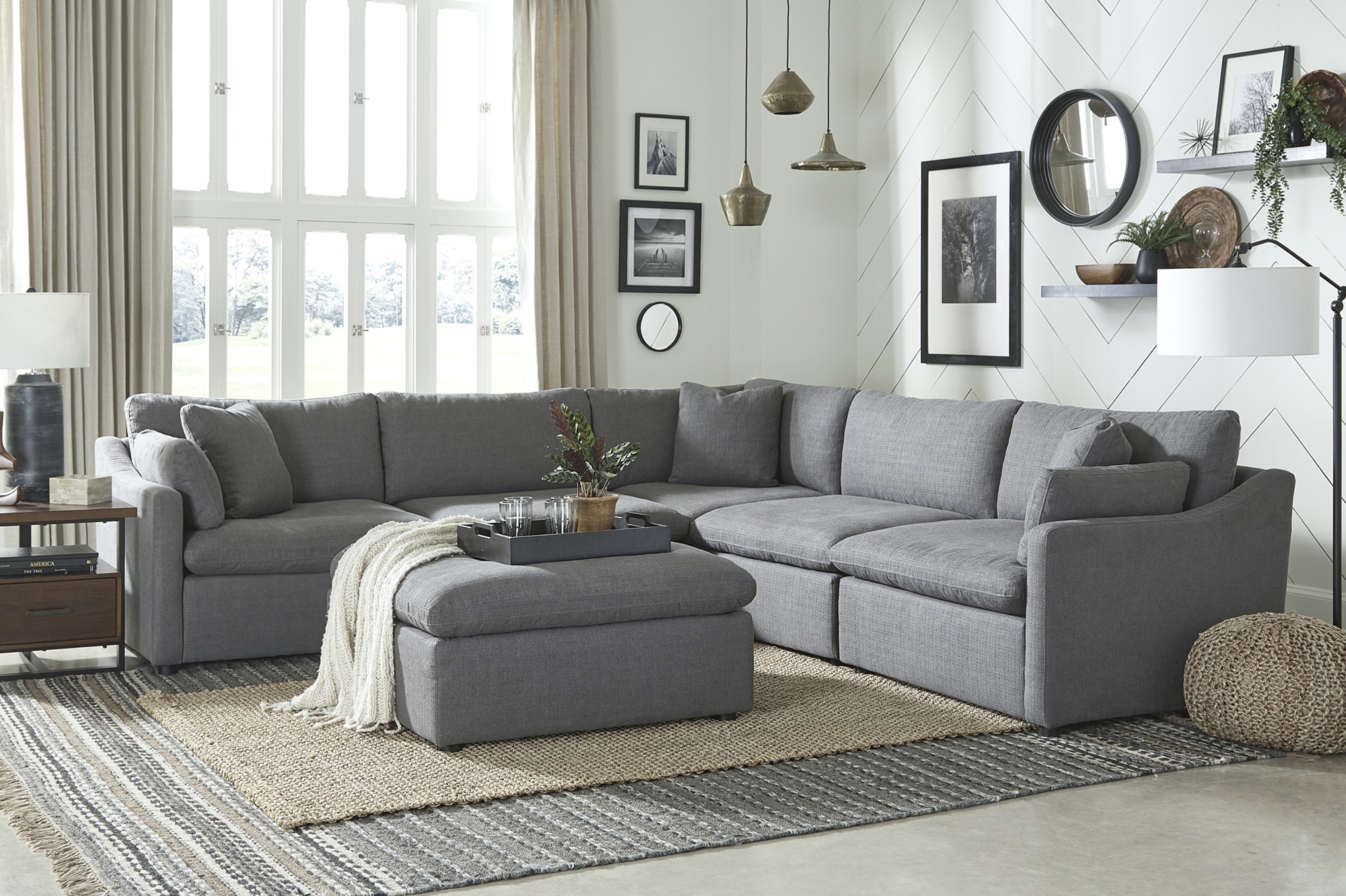 Howerton Fabric Modular Sectional
