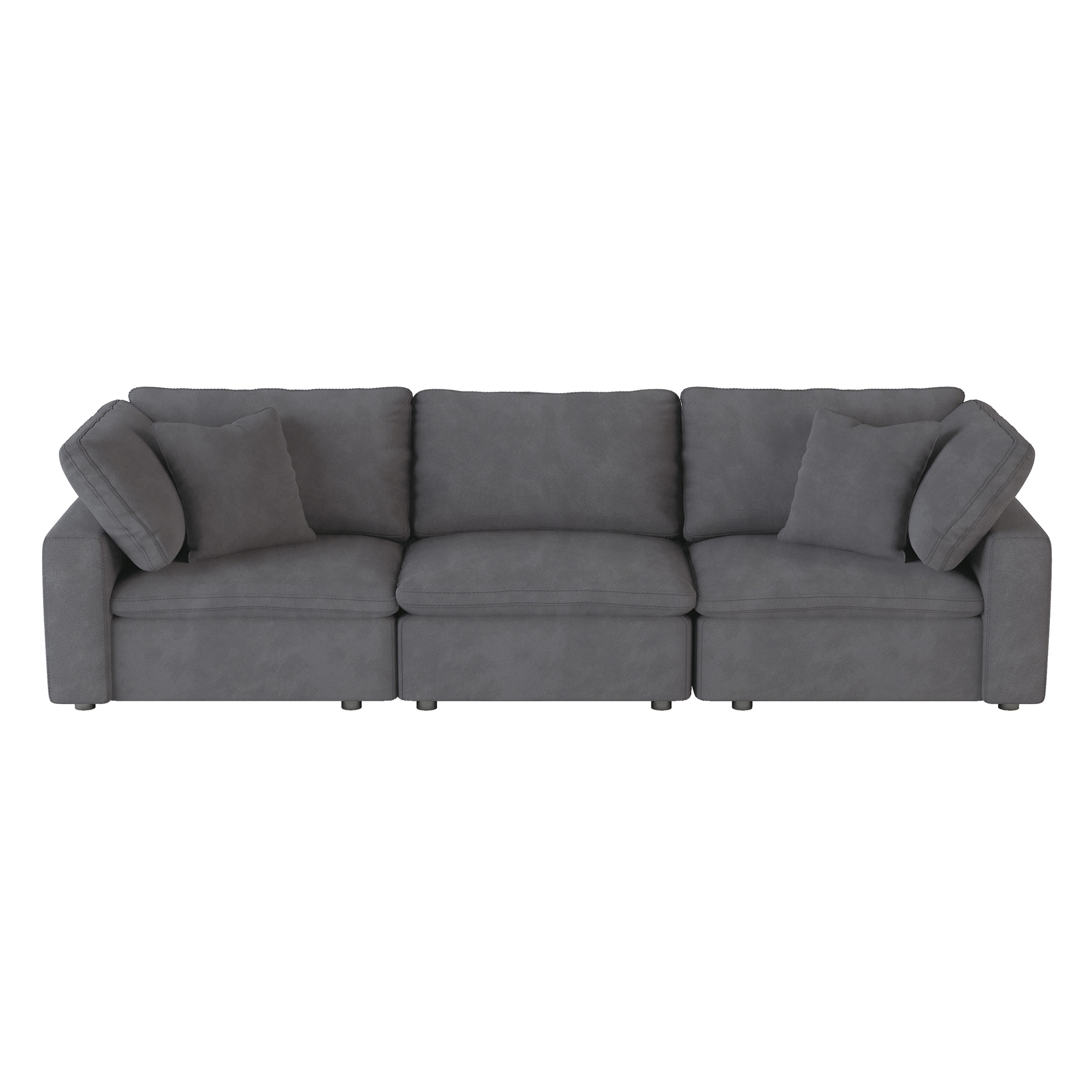 Guthrie Microfiber Fabric Sofa