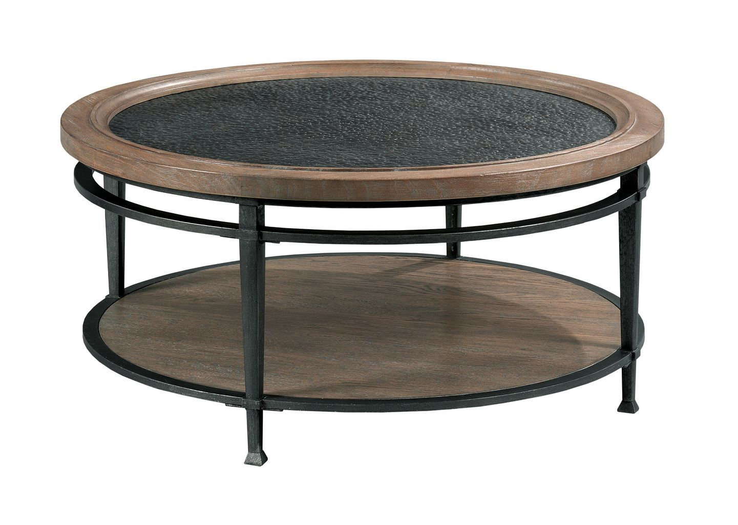 Round Industrial Coffee Table