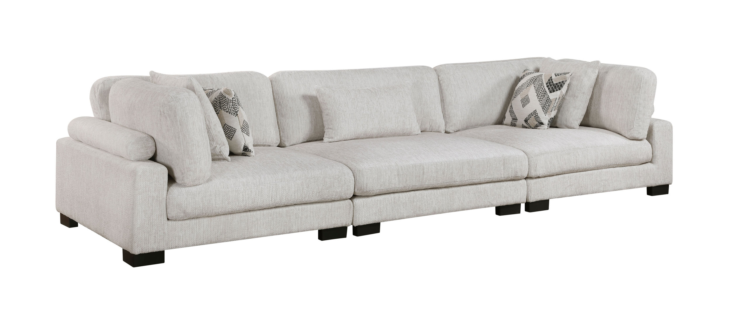 Tinley Microfiber Modular Living Room Set