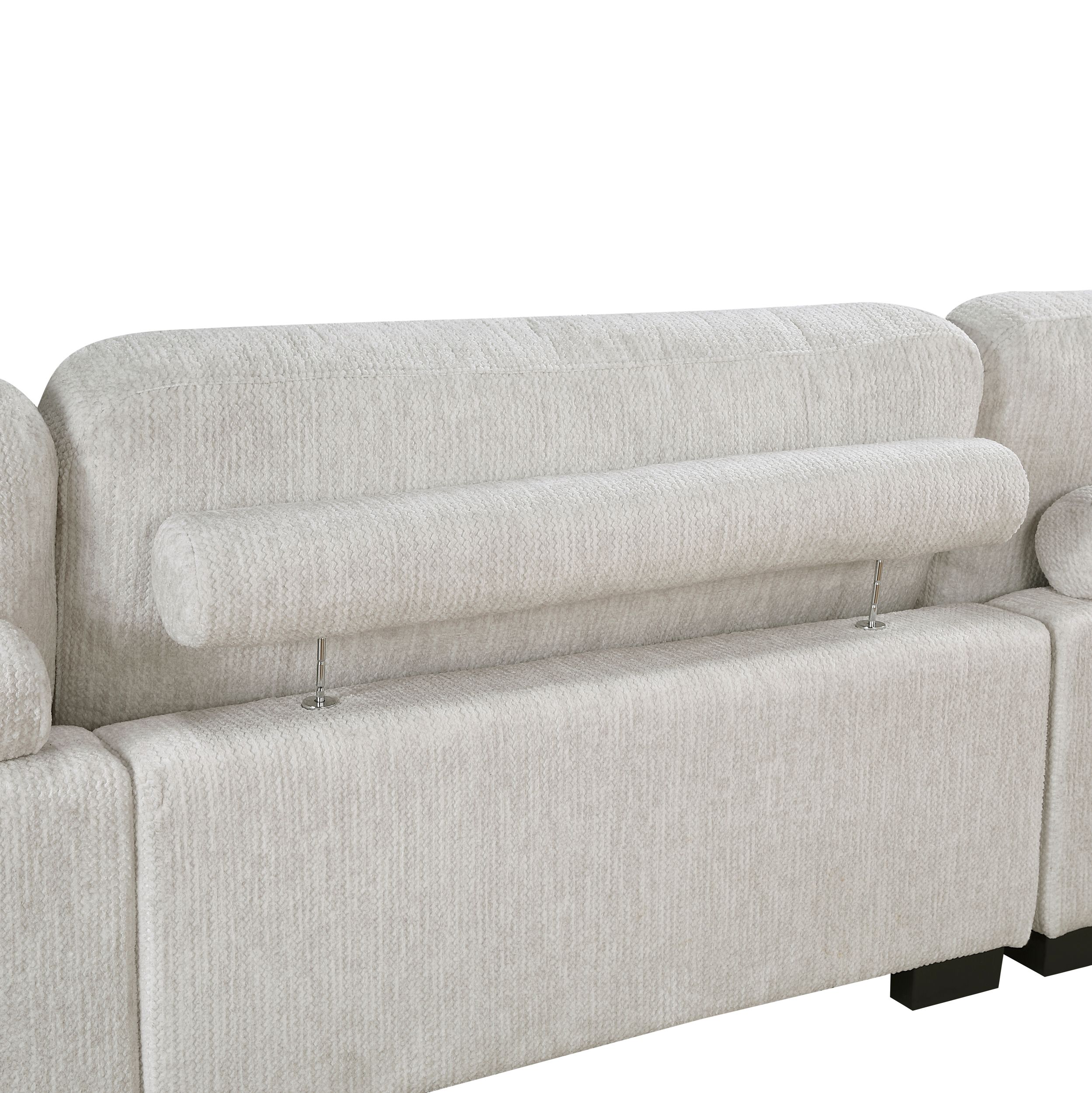 Tinley Microfiber Modular Loveseat