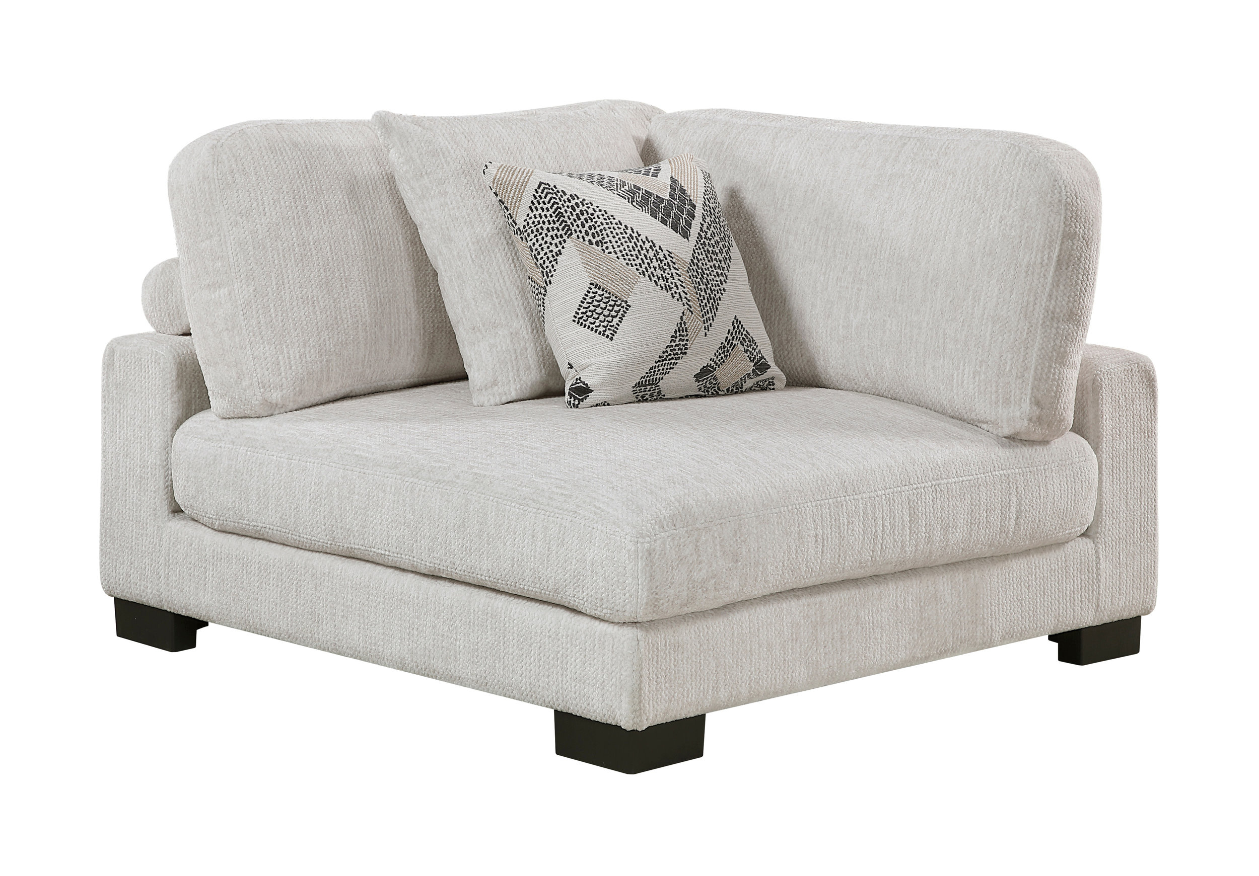 Tinley U-Shaped Microfiber 6‑Piece Modular Sectional with RAF Chaise
