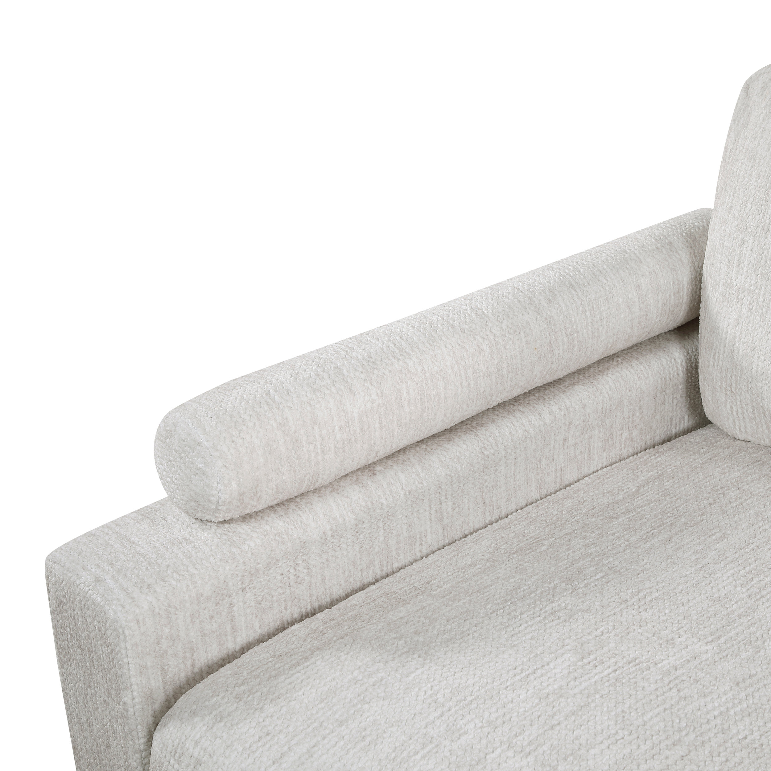 Tinley Microfiber 3‑Piece Modular Sofa Chaise