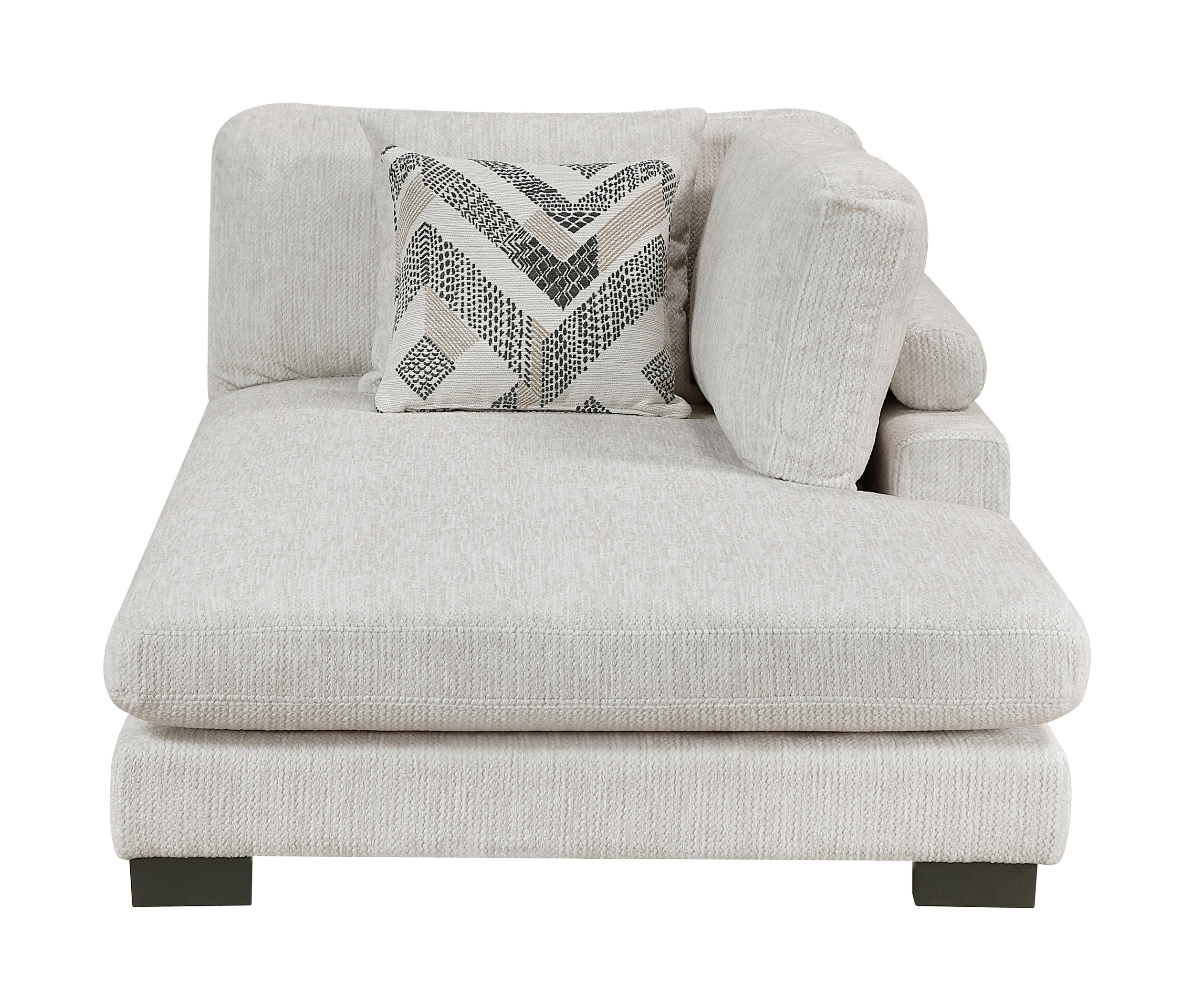 Tinley Microfiber 3‑Piece Modular Sofa Chaise