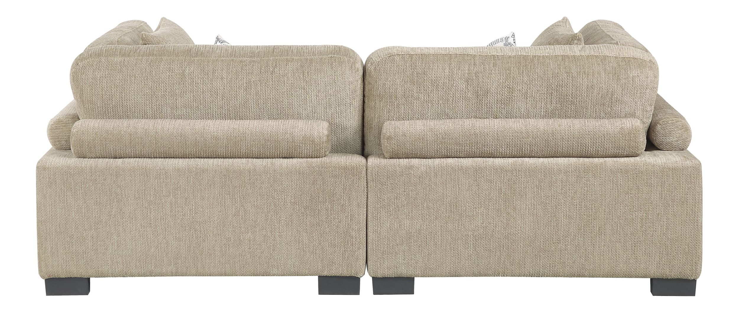 Tinley Microfiber Modular Loveseat