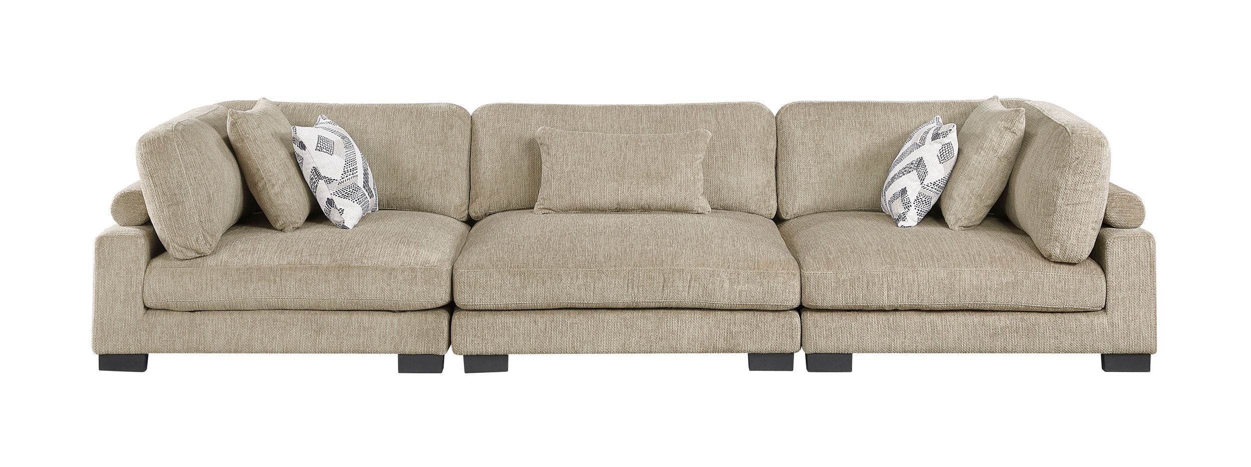 Tinley Microfiber Modular Sofa