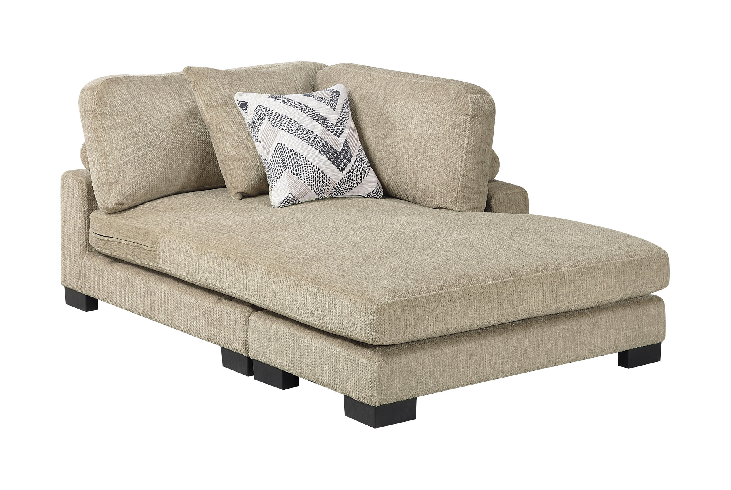 Tinley Microfiber Modular Loveseat