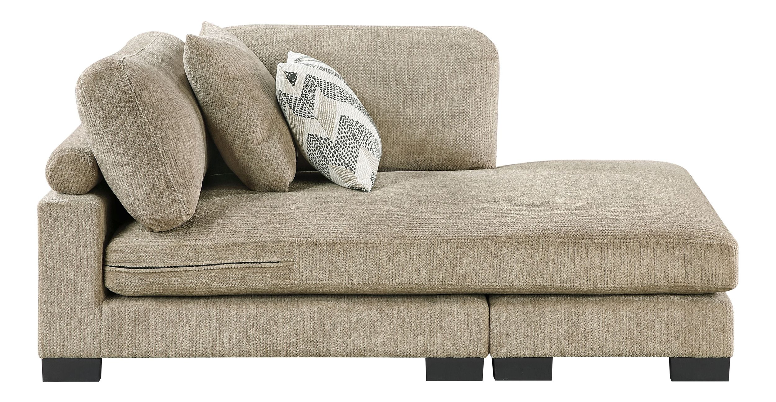 Tinley Microfiber Modular Loveseat