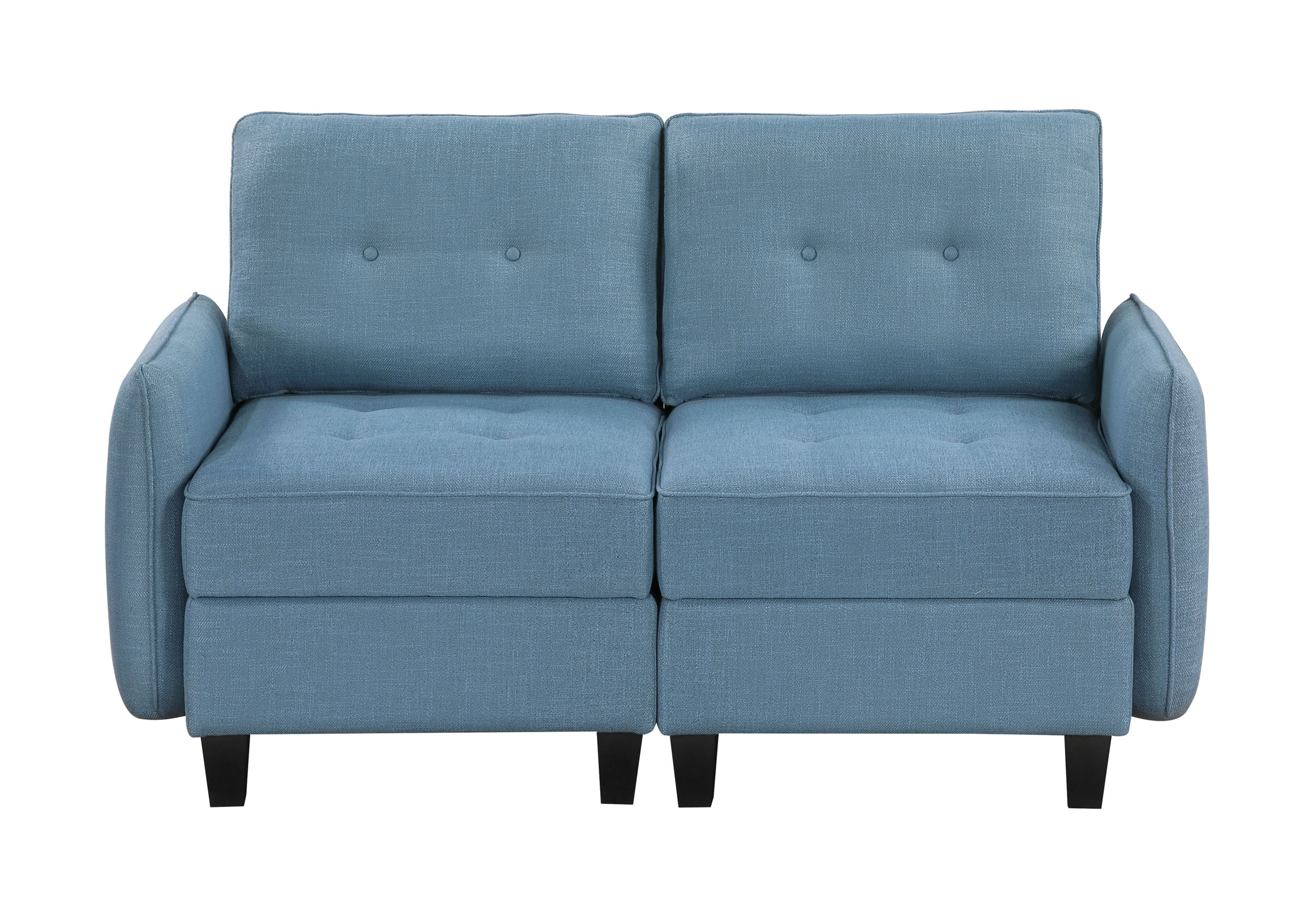 Garren Polyester Modular Loveseat