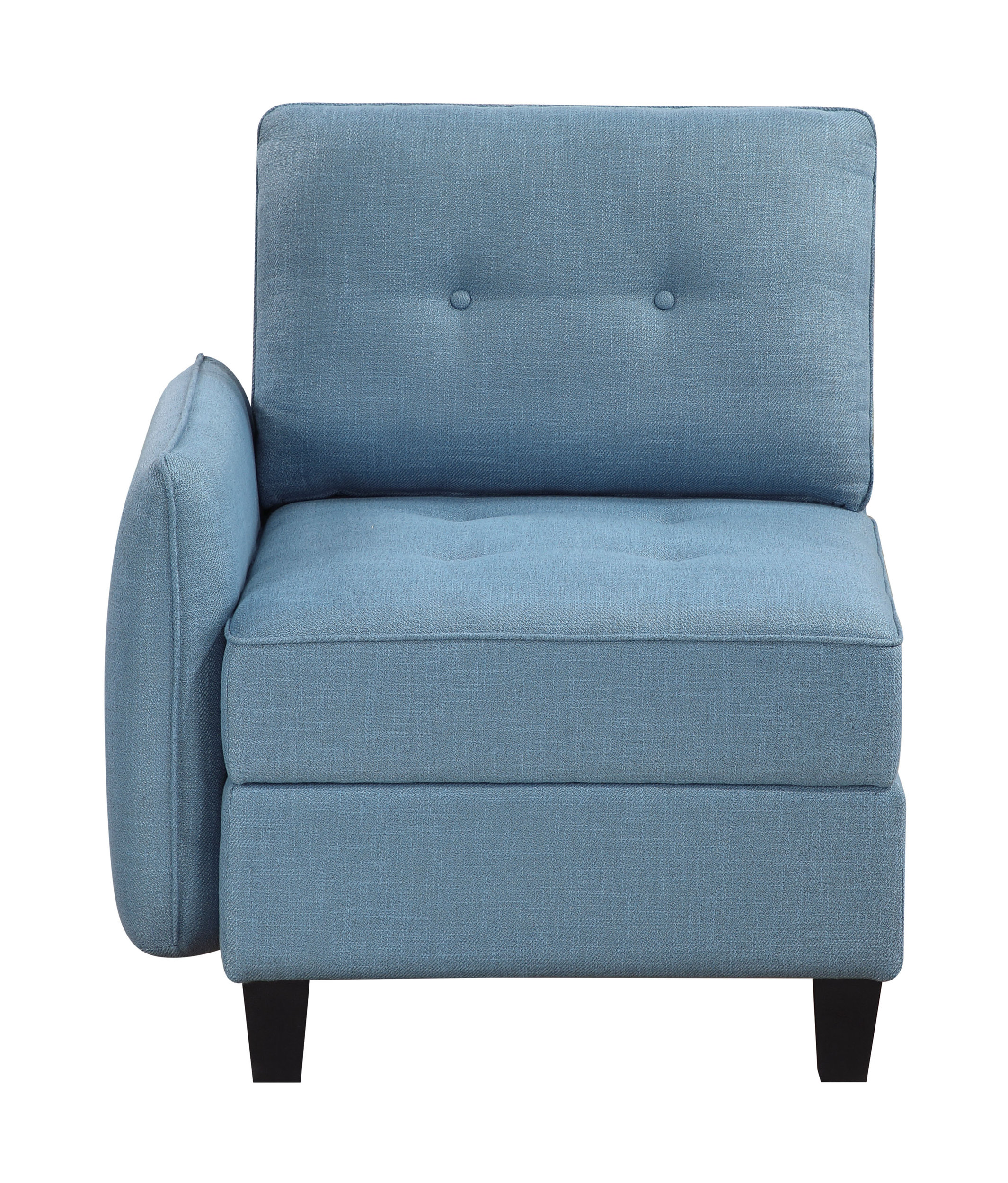 Garren L-Shaped Polyester 5‑Piece Modular Sectional with Storage