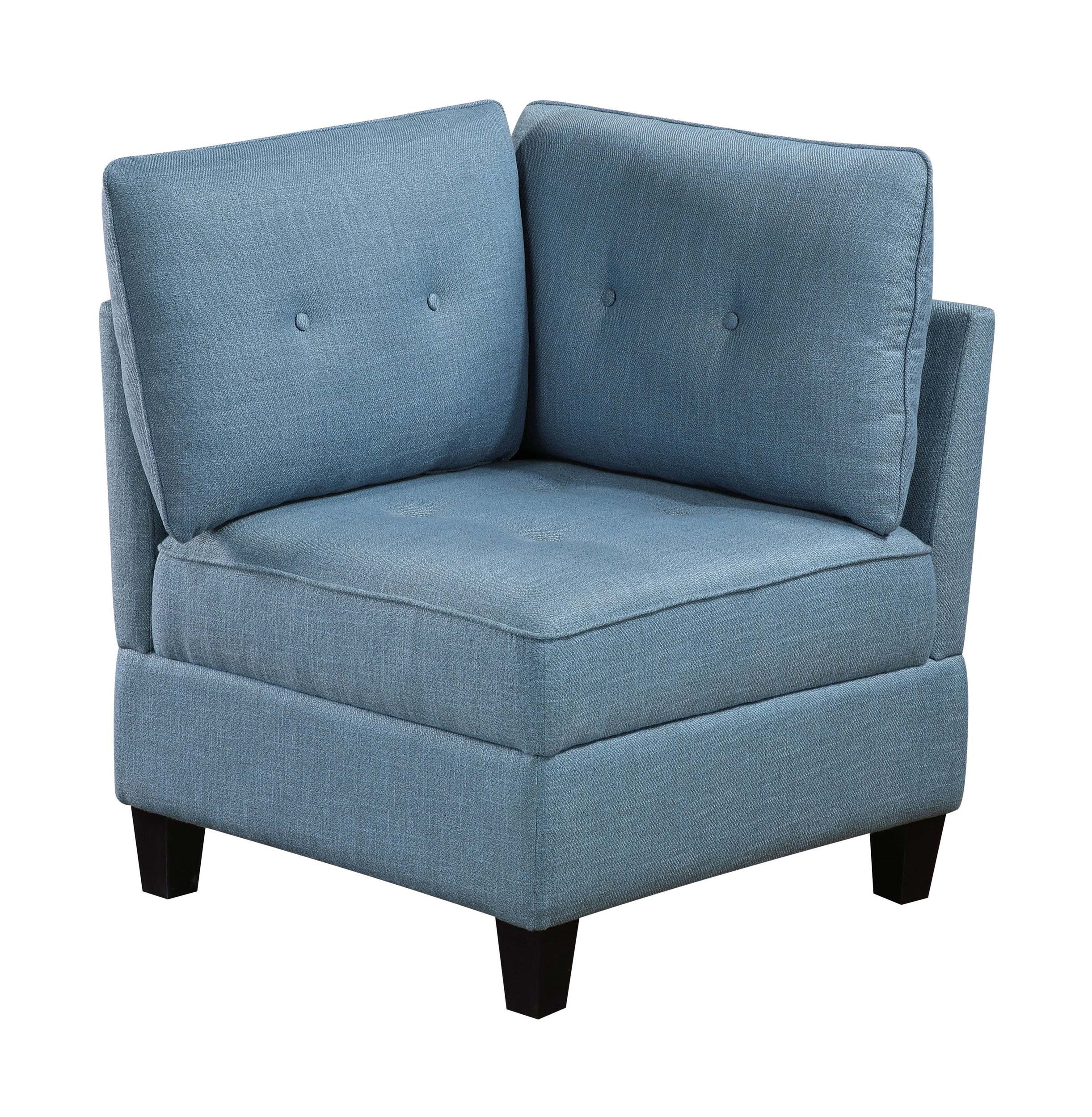 Garren Polyester Modular Loveseat