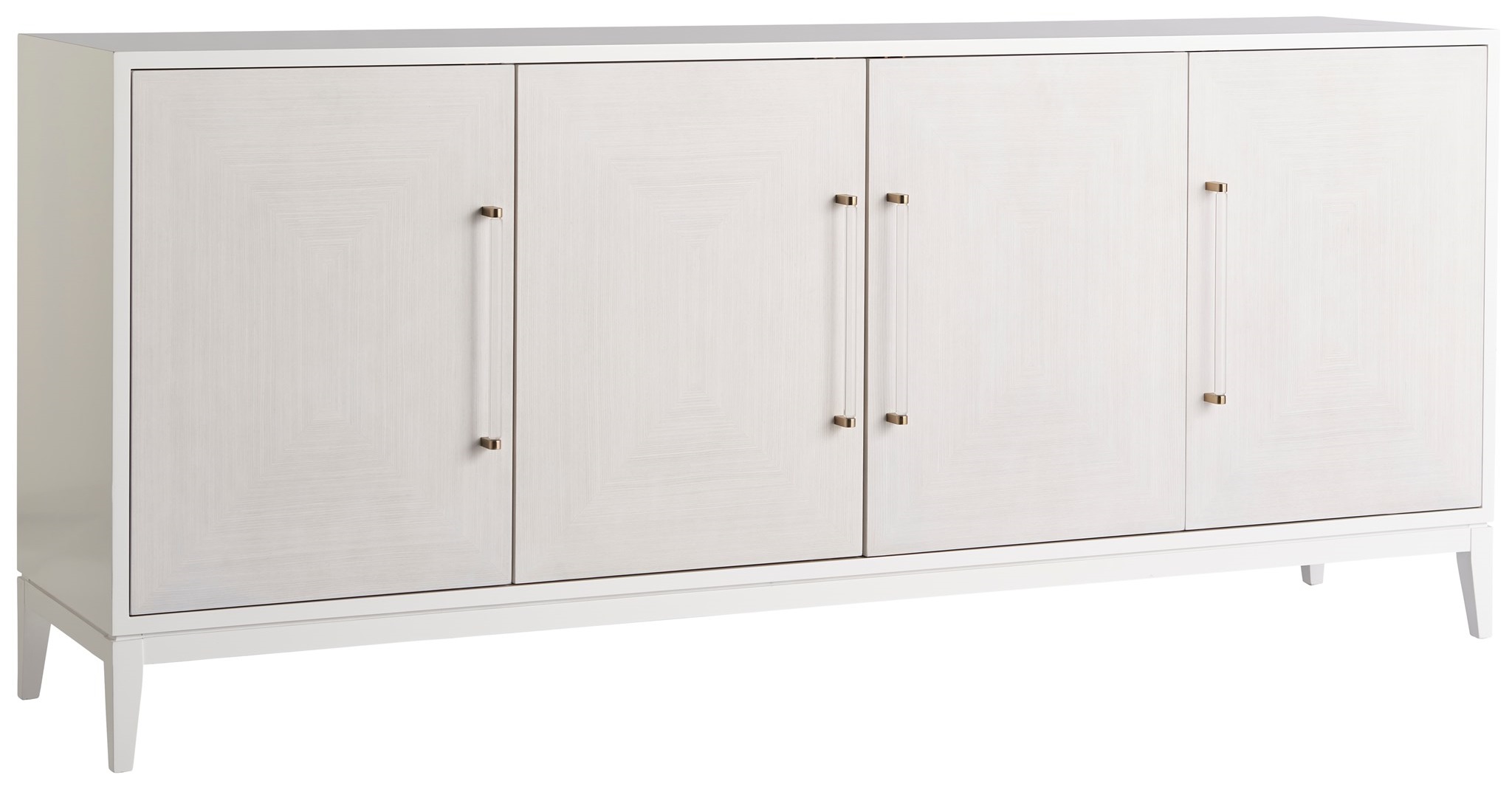 Desert Rose Wood Sideboard w/4 Doors