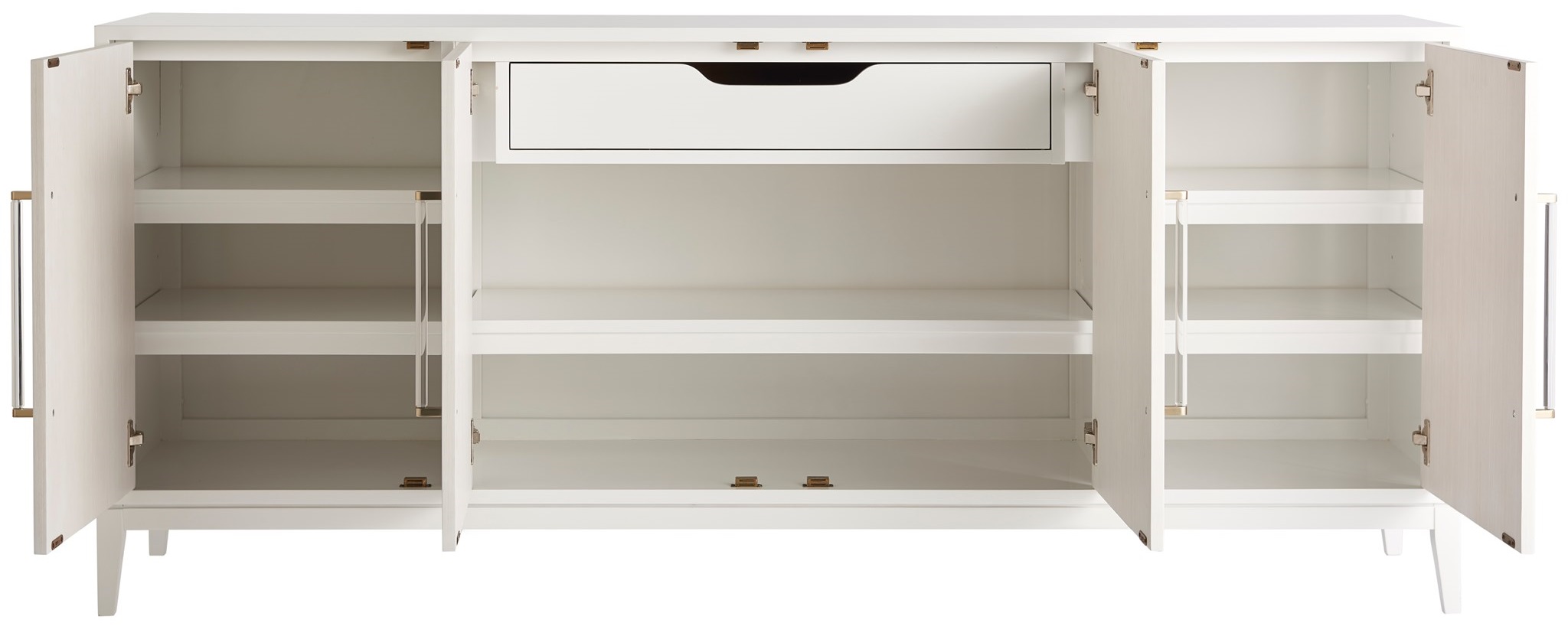 Desert Rose Wood Sideboard w/4 Doors