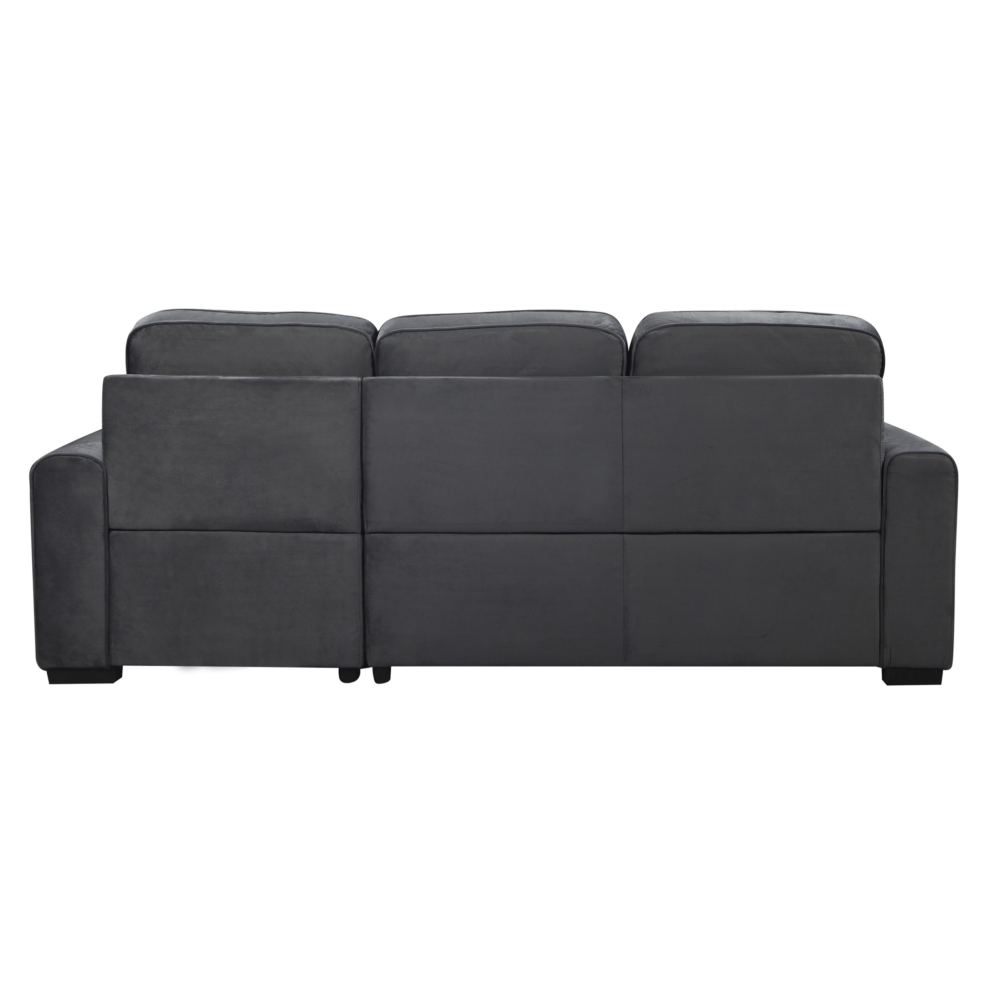 Magnus Fabric Sectional with Pull-out Bed and Hidden Storage
