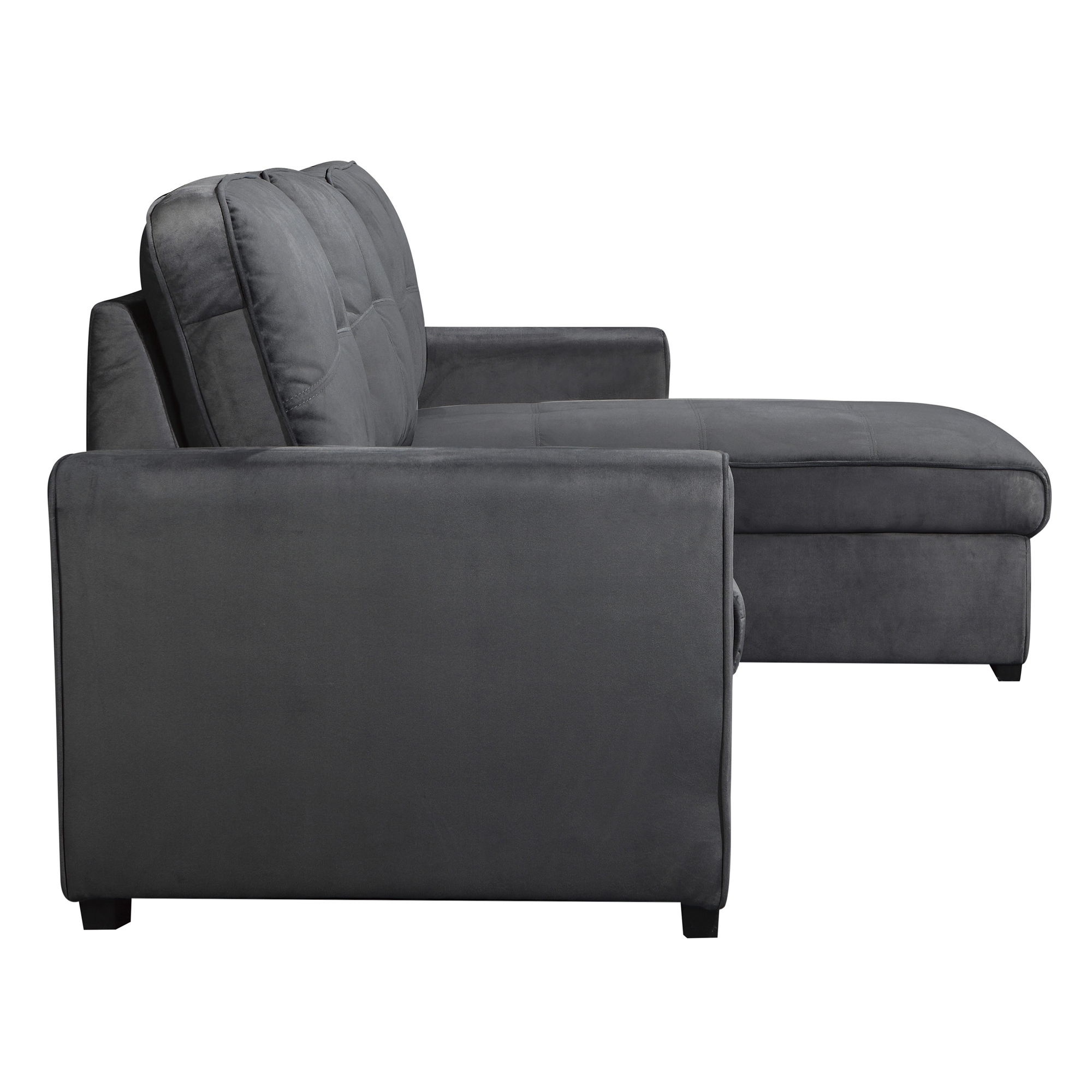 Magnus Fabric Sectional with Pull-out Bed and Hidden Storage