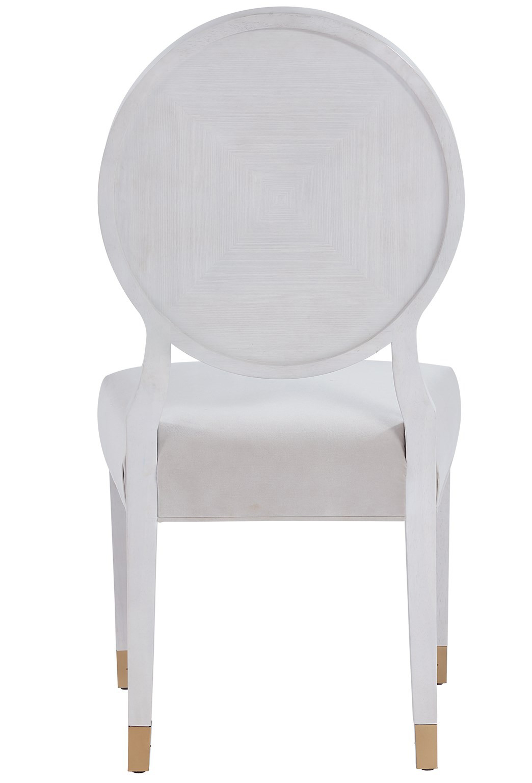 Love Joy Bliss Oval Fabric/Wood Side Chair