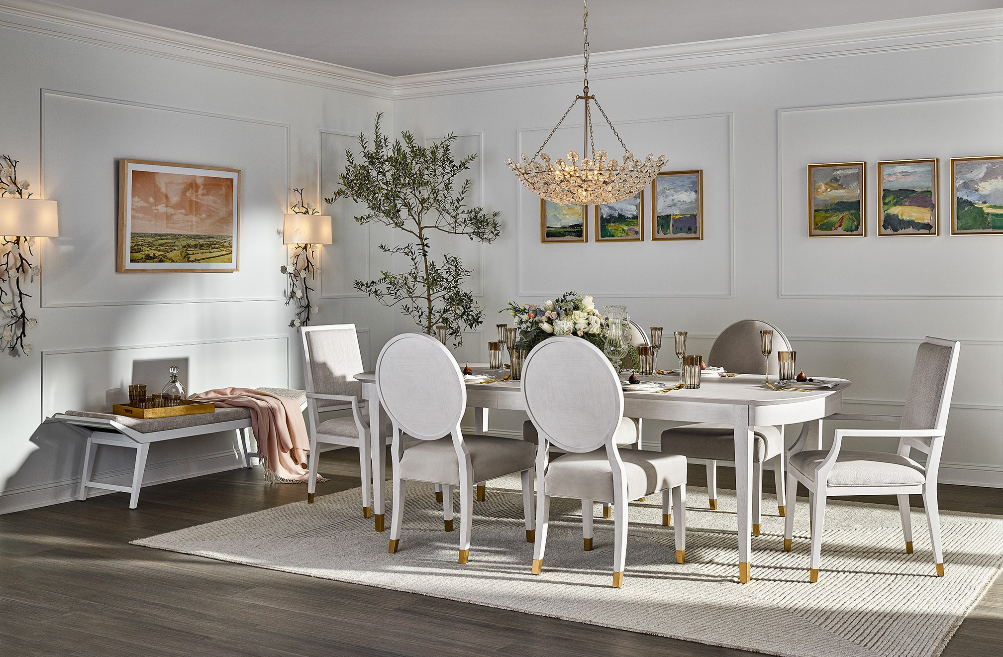 Marion Wood Dining Table