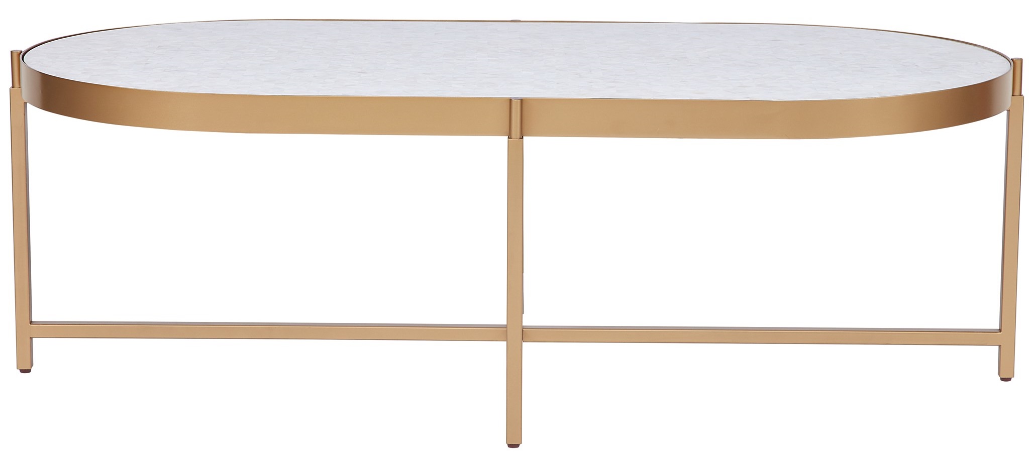 Editorial Oval Coffee Table