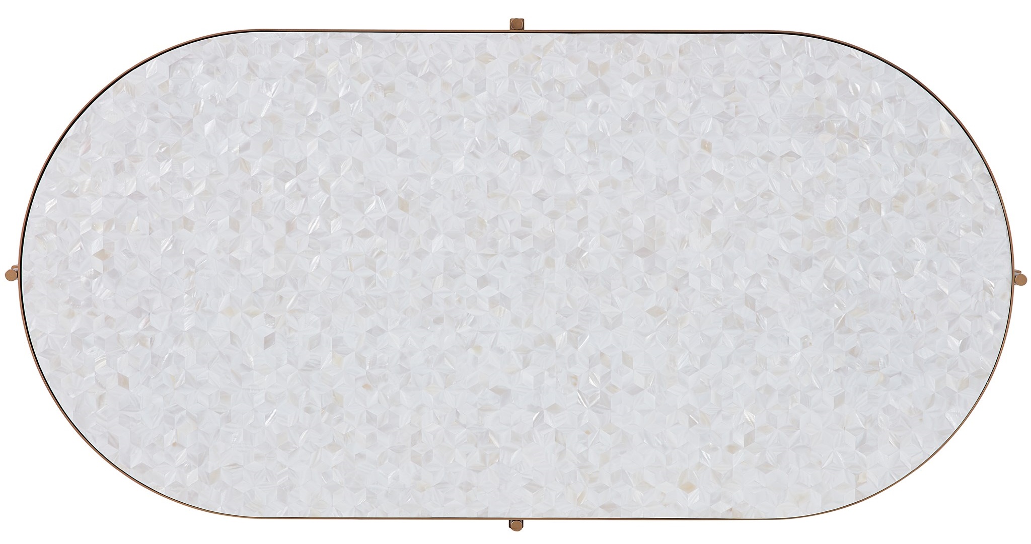 Editorial Oval Coffee Table