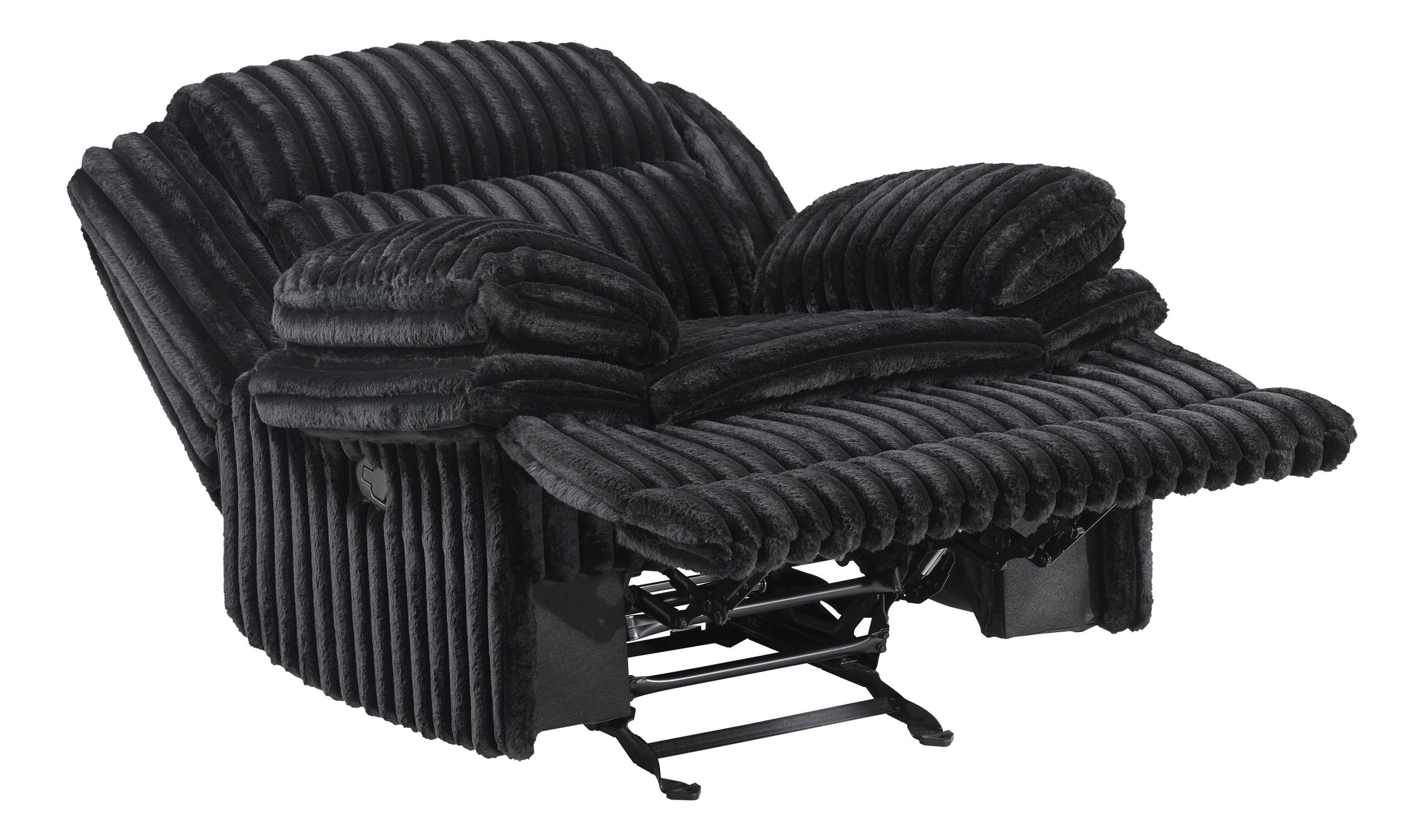 Goodland Corduroy Double Reclining Living Room Set