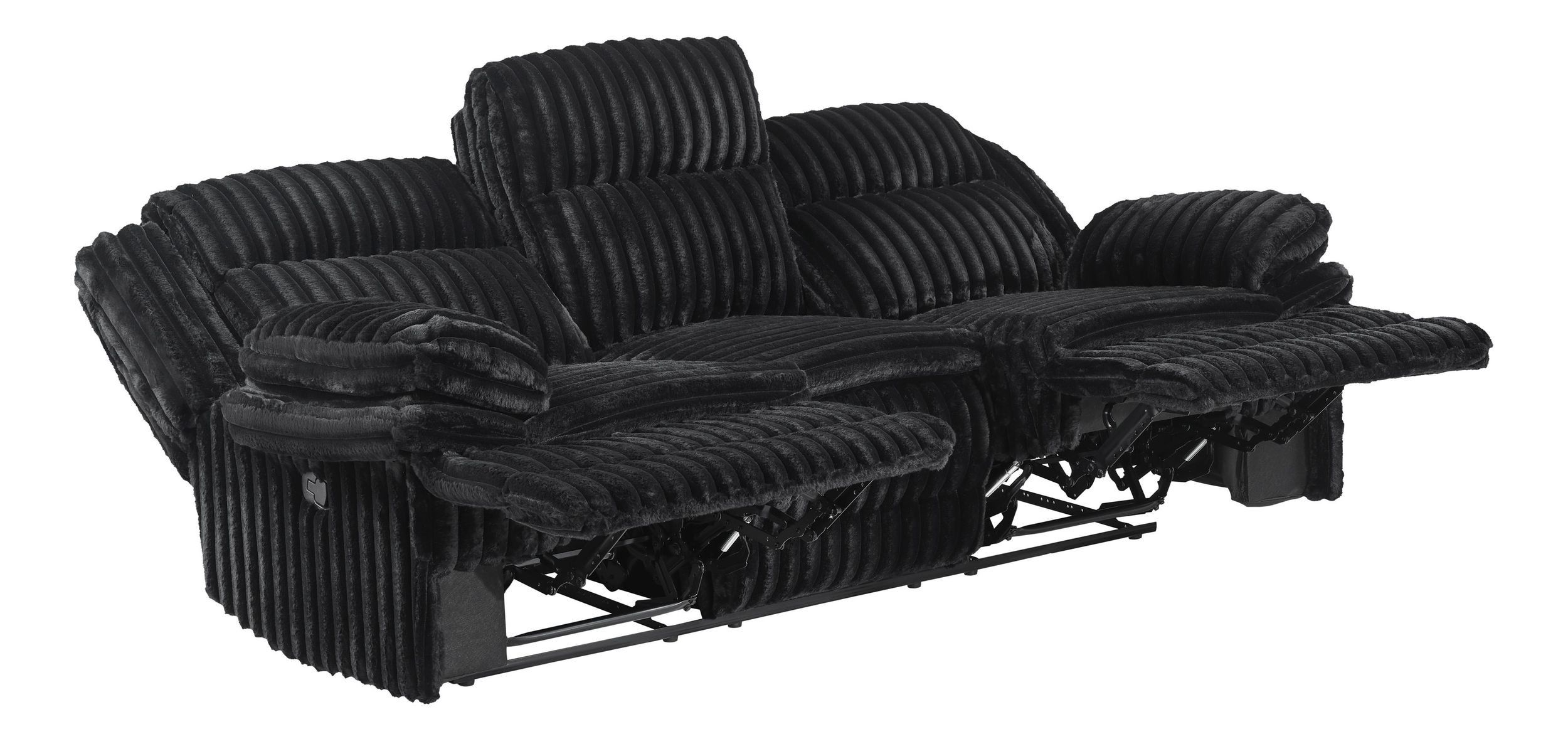 Goodland Corduroy Double Reclining Sofa