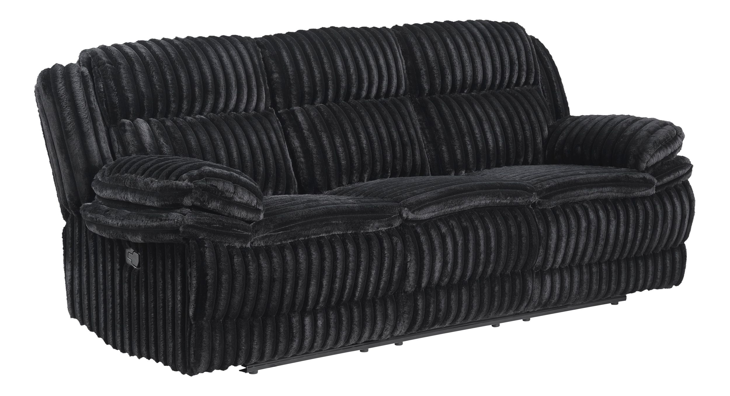 Goodland Corduroy Double Reclining Sofa