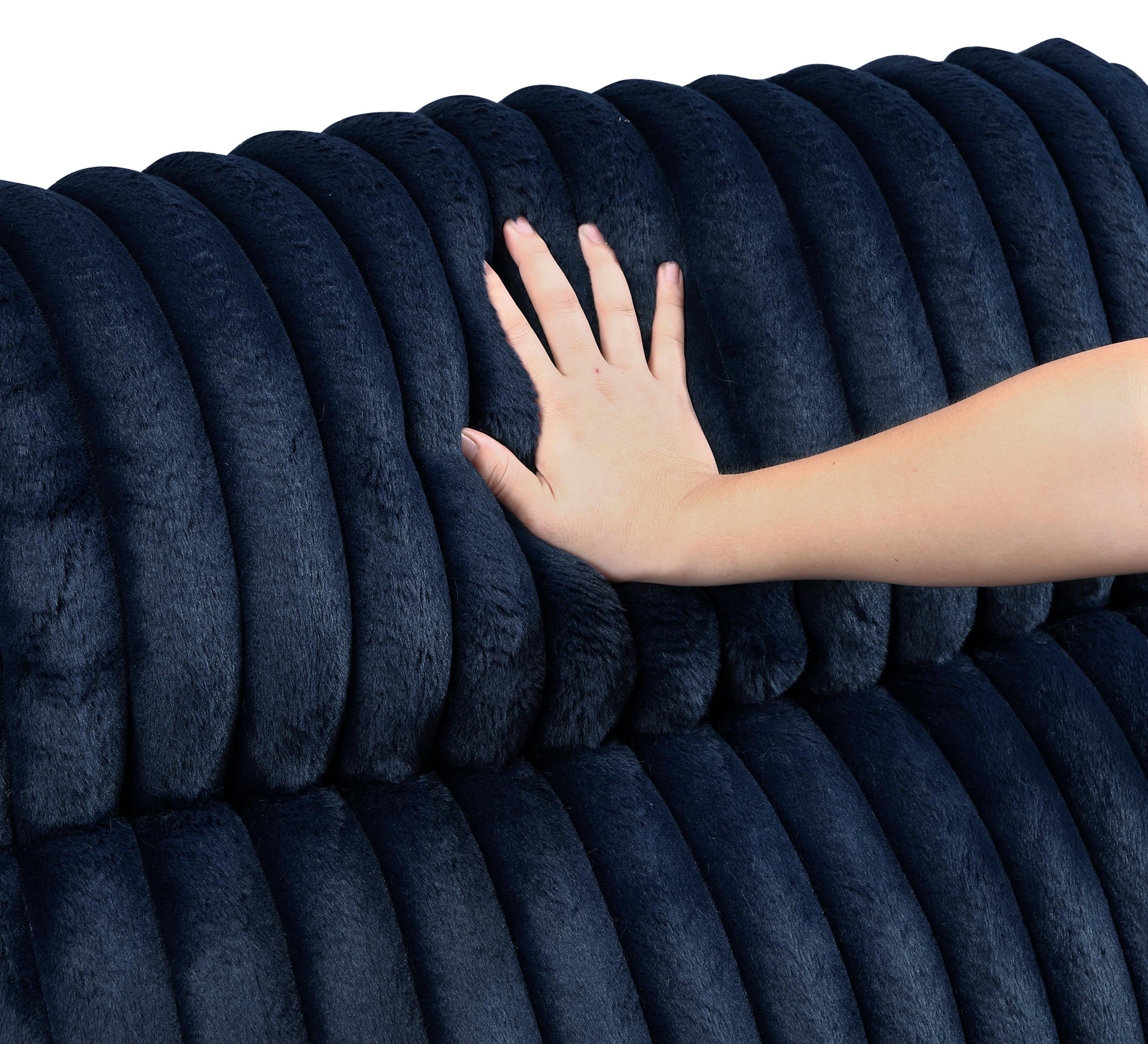 Goodland Corduroy Double Reclining Living Room Set