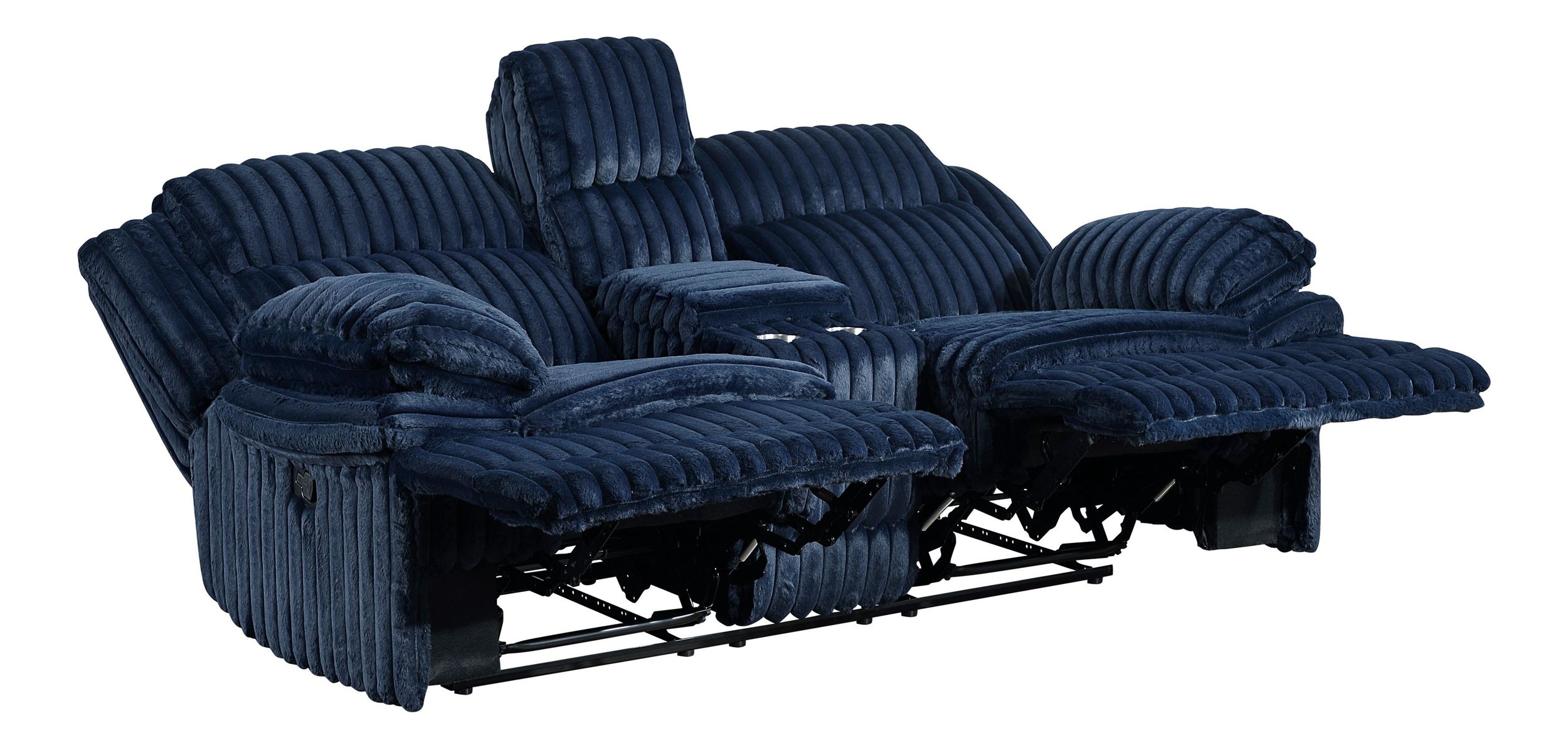 Goodland Corduroy Double Reclining Living Room Set