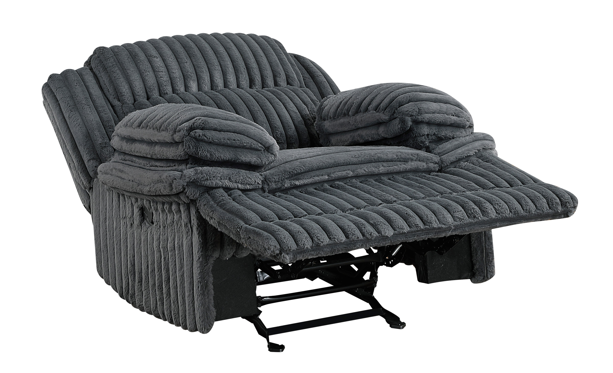 Goodland Corduroy Glider Reclining Chair