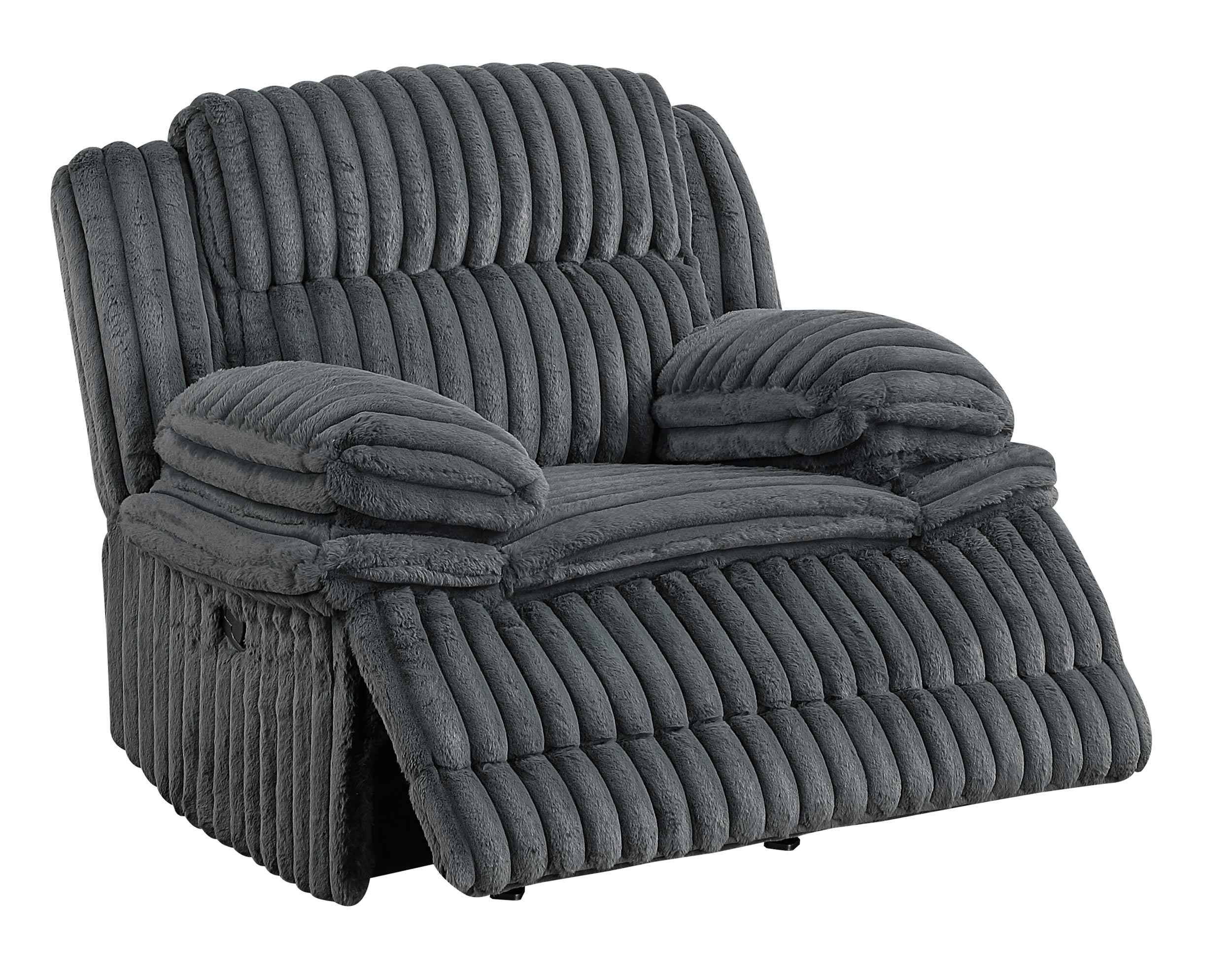 Goodland Corduroy Double Reclining Living Room Set