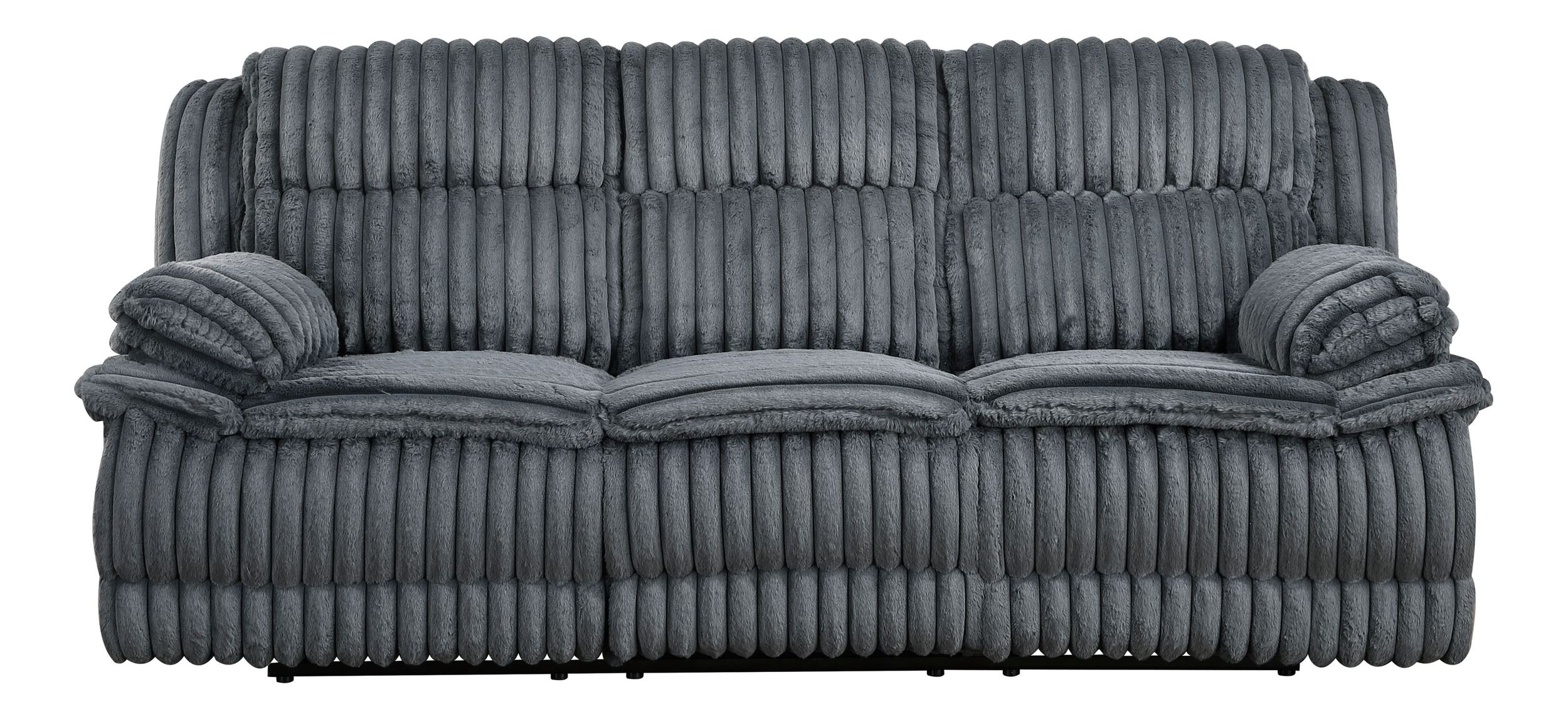 Goodland Corduroy Double Reclining Sofa