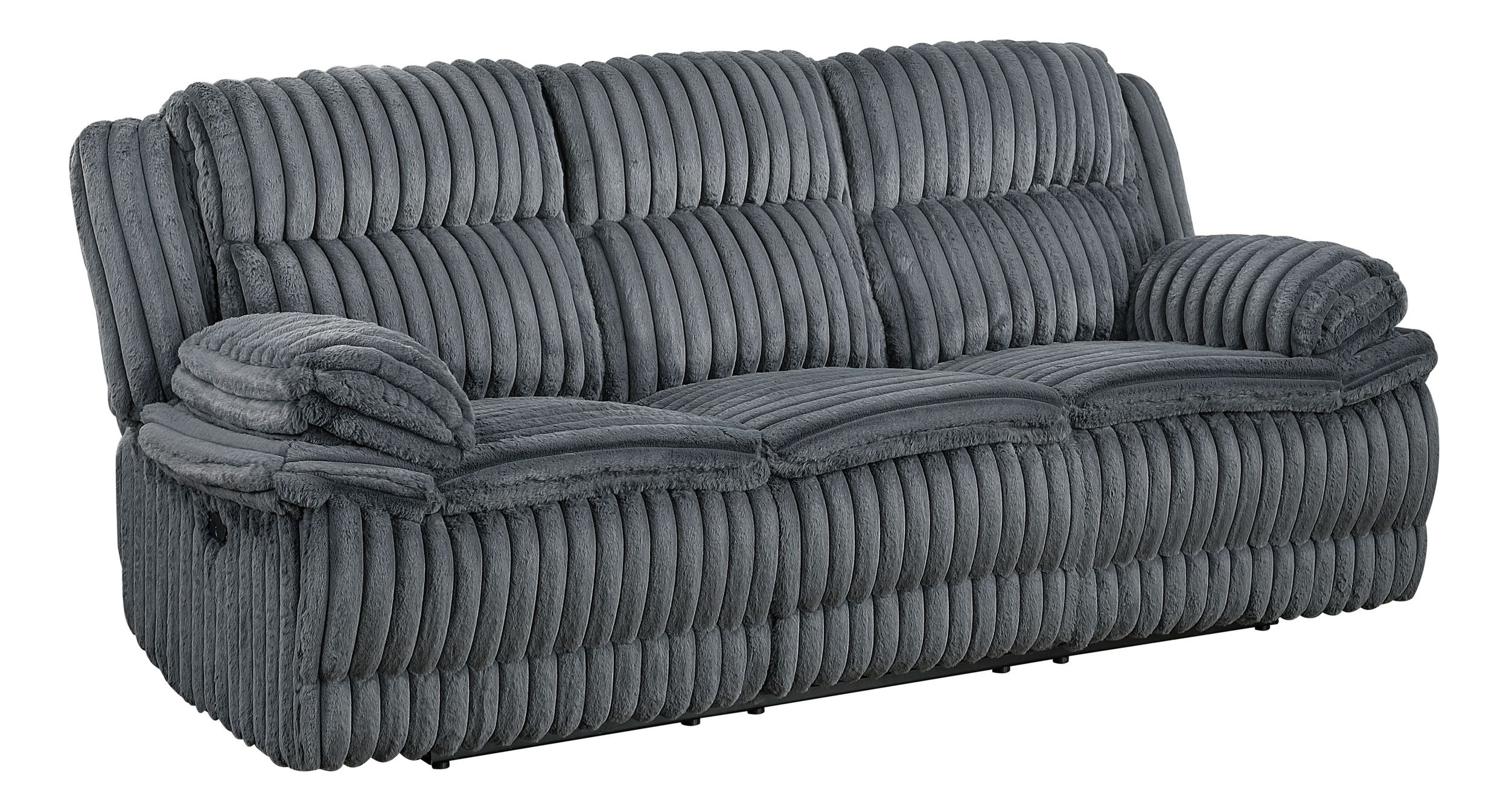 Goodland Corduroy Double Reclining Living Room Set