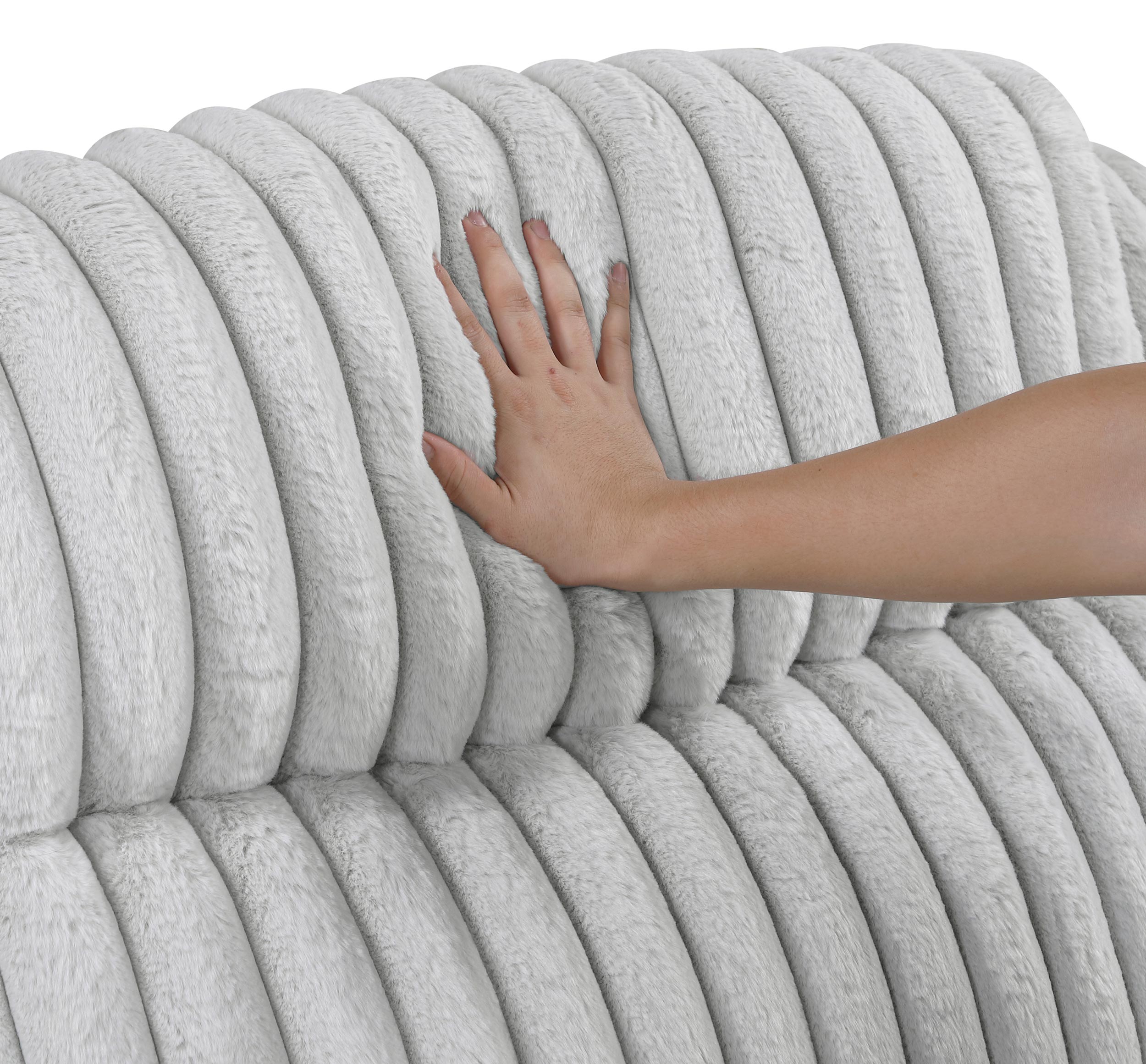 Goodland Corduroy Double Reclining Sofa