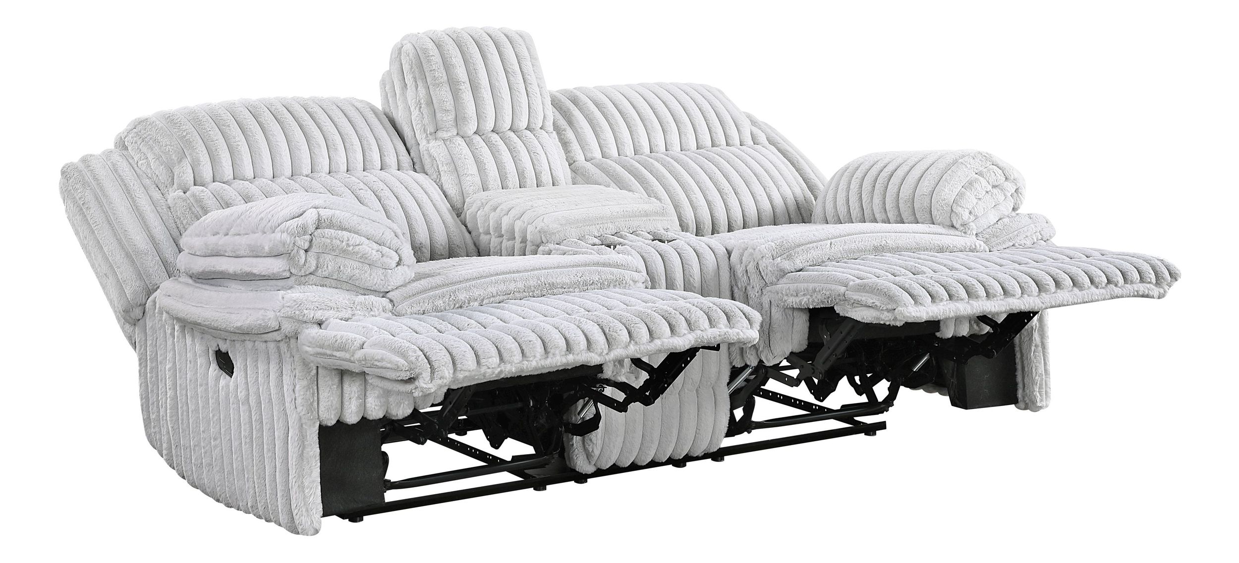 Goodland Corduroy Double Reclining Living Room Set