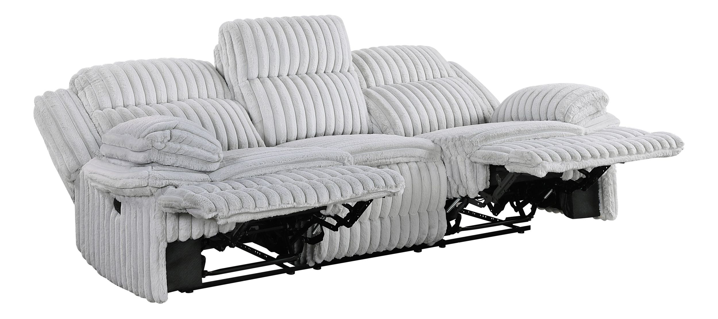 Goodland Corduroy Double Reclining Sofa