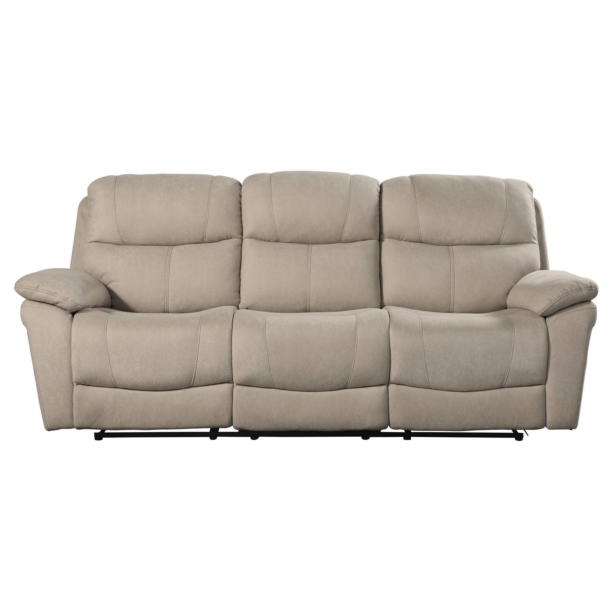Longvale Microfiber Double Reclining Sofa