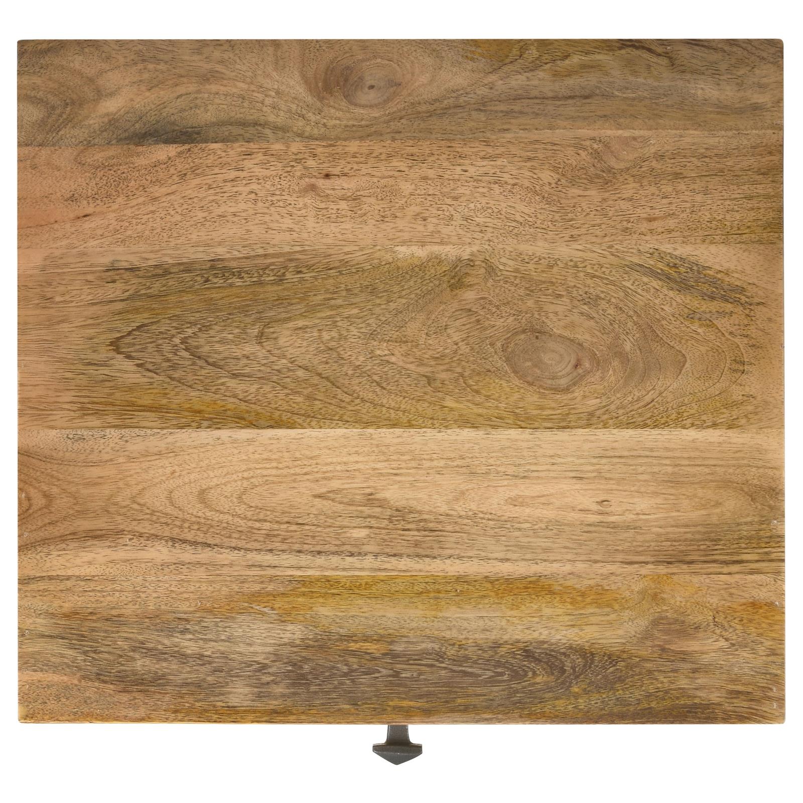 Ezra Rectangular 1-drawer Wood/ Metal Accent Cabinet