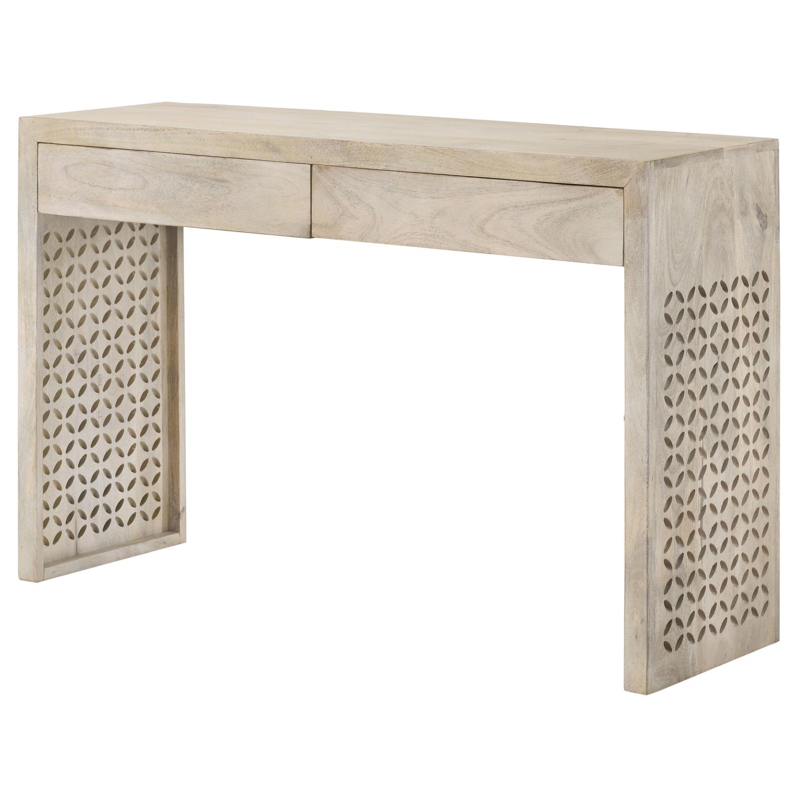 Rickman Rectangular 2-drawer Wood Console Table